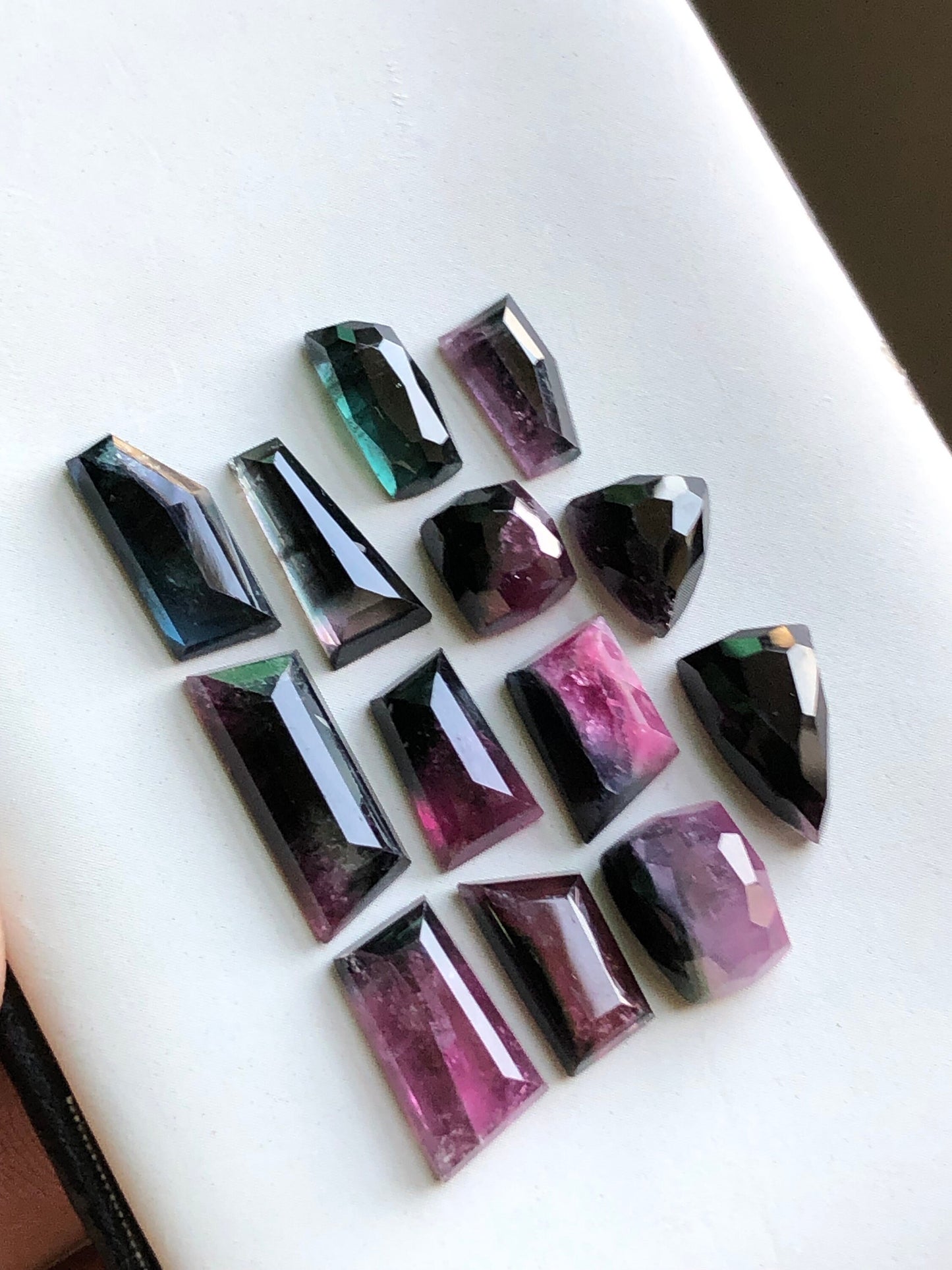 37 carats very beautiful natural tourmaline rosecuts available for sale