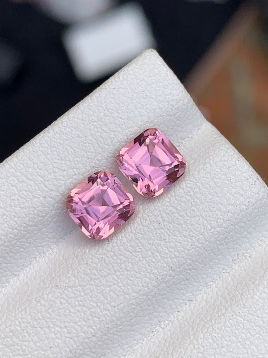 Pink tourmaline pair 2.95 carats