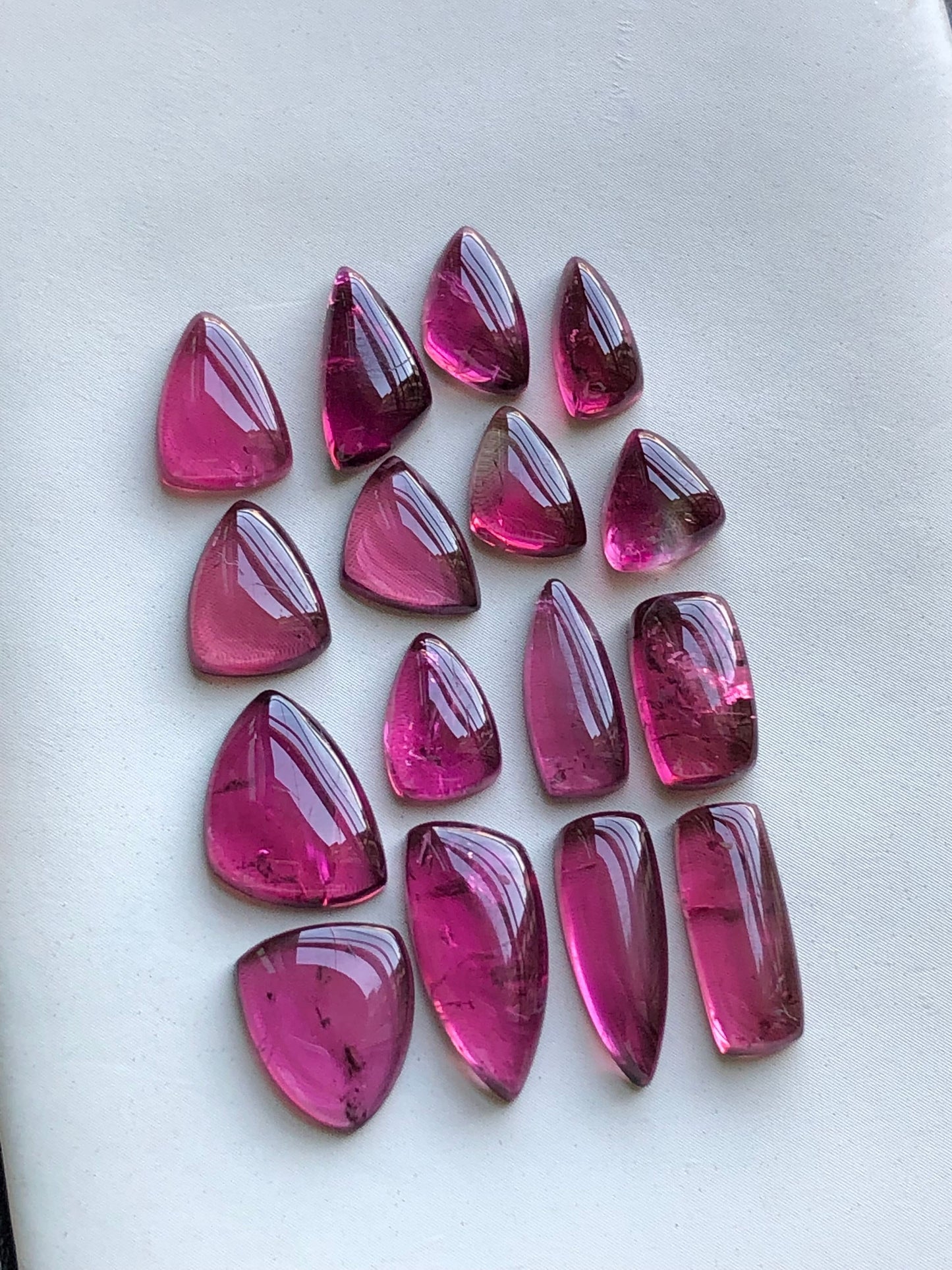 Hot pink tourmaline lote 28.55 carats