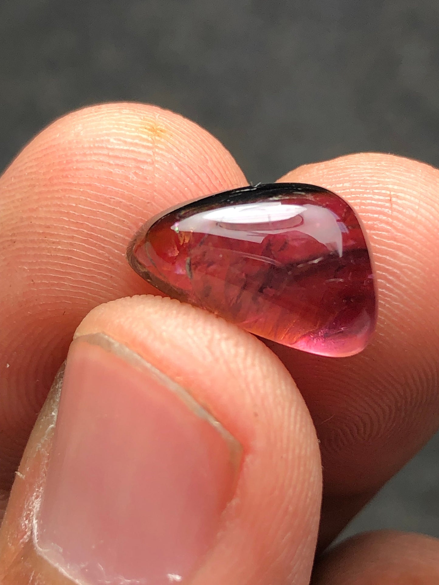 Natural tourmaline cabochon 7 carat