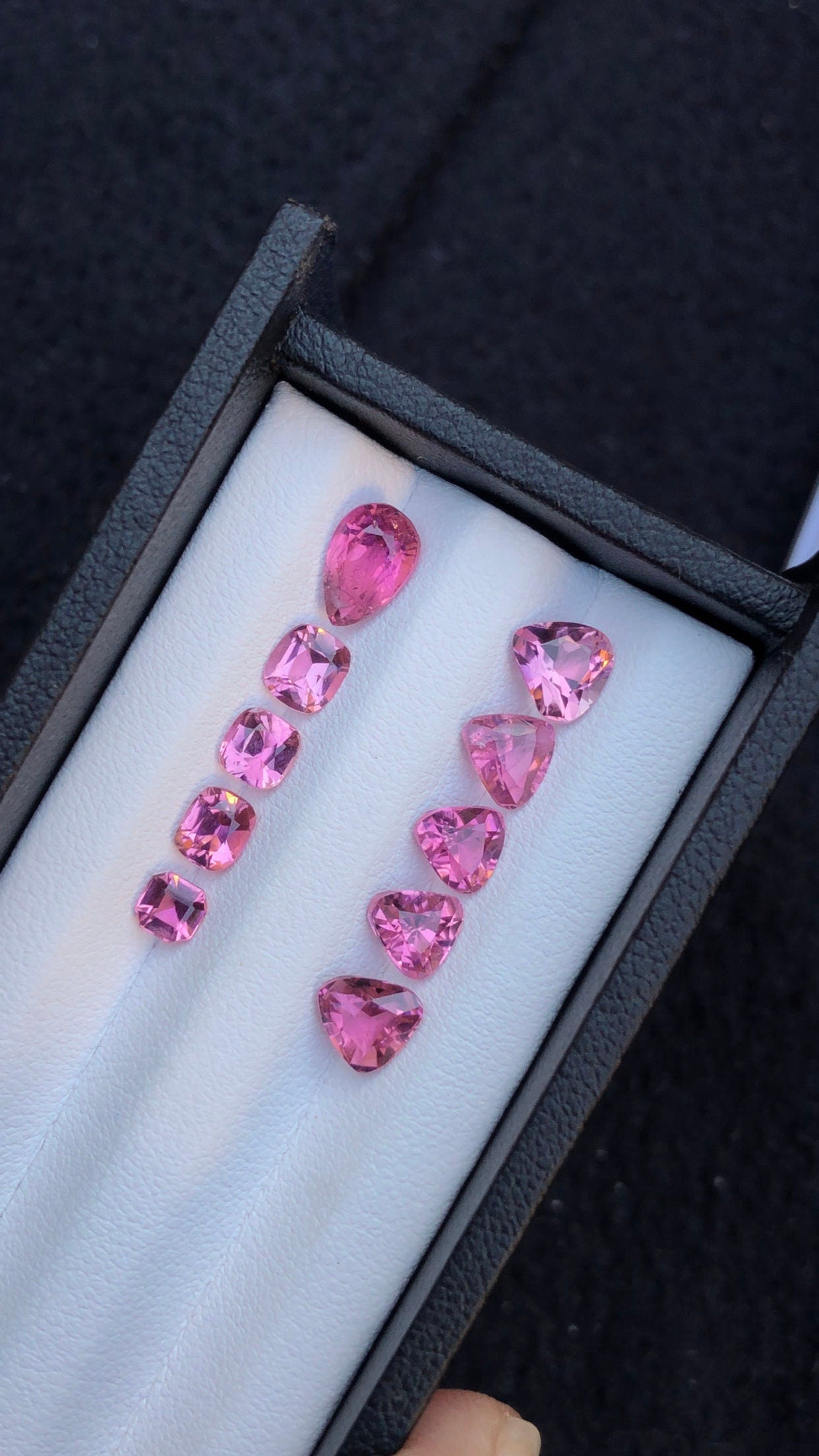 Pink tourmaline lot 6 carats