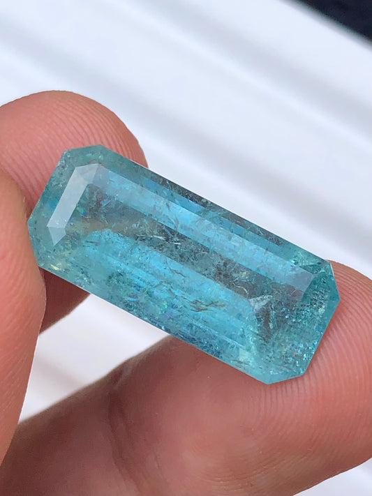 Ice blue tourmaline 13.40 carat