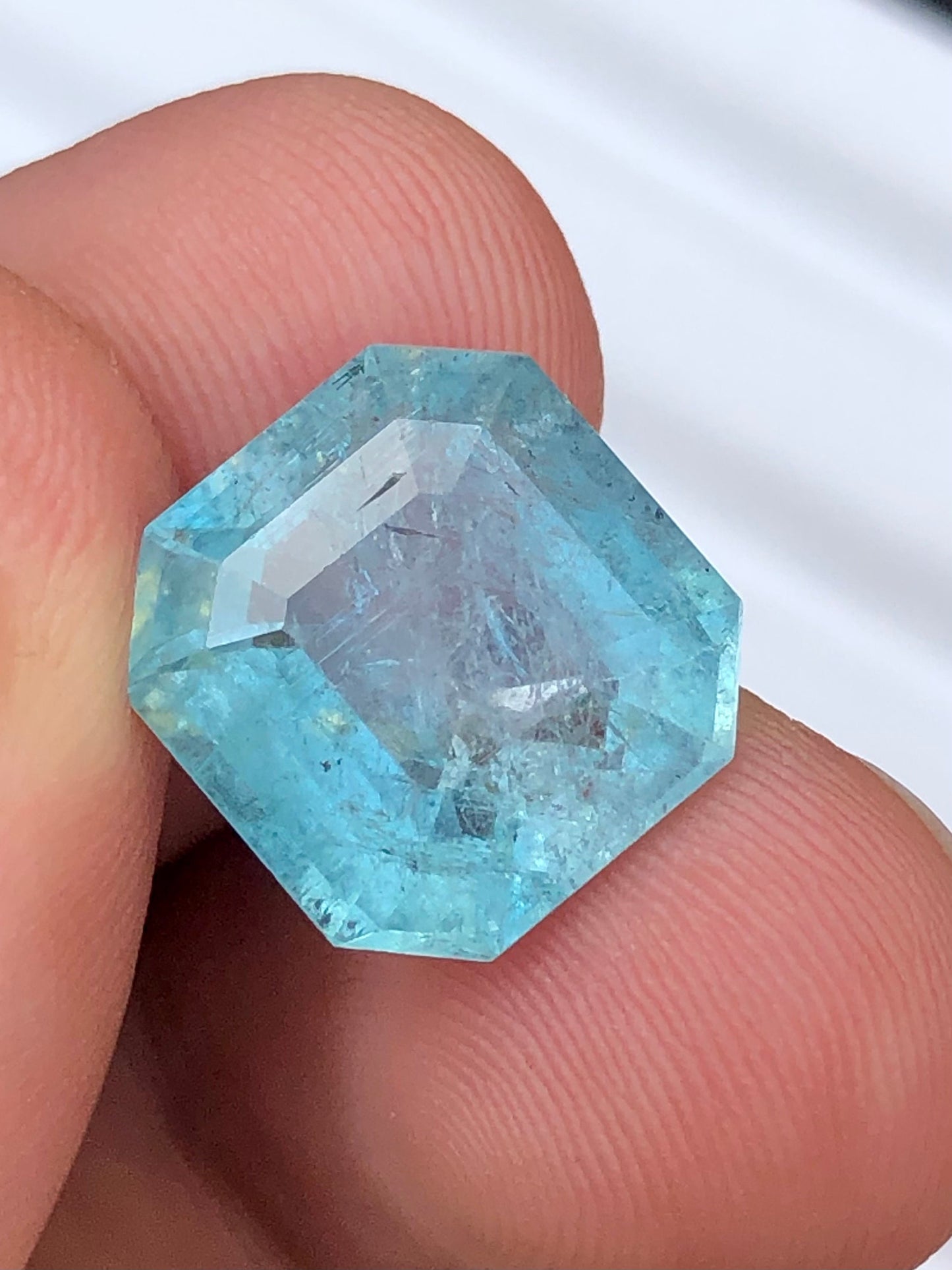 Ice blue tourmaline 8.50 carat