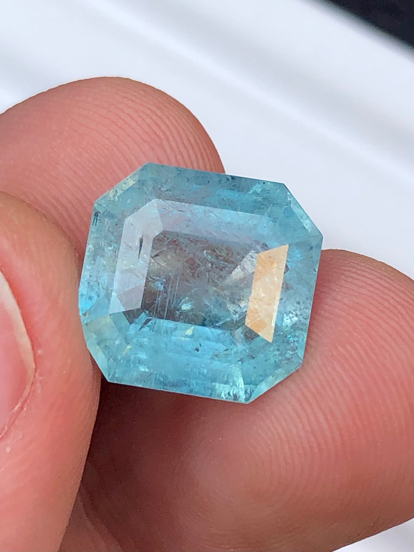 Ice blue tourmaline 8.50 carat