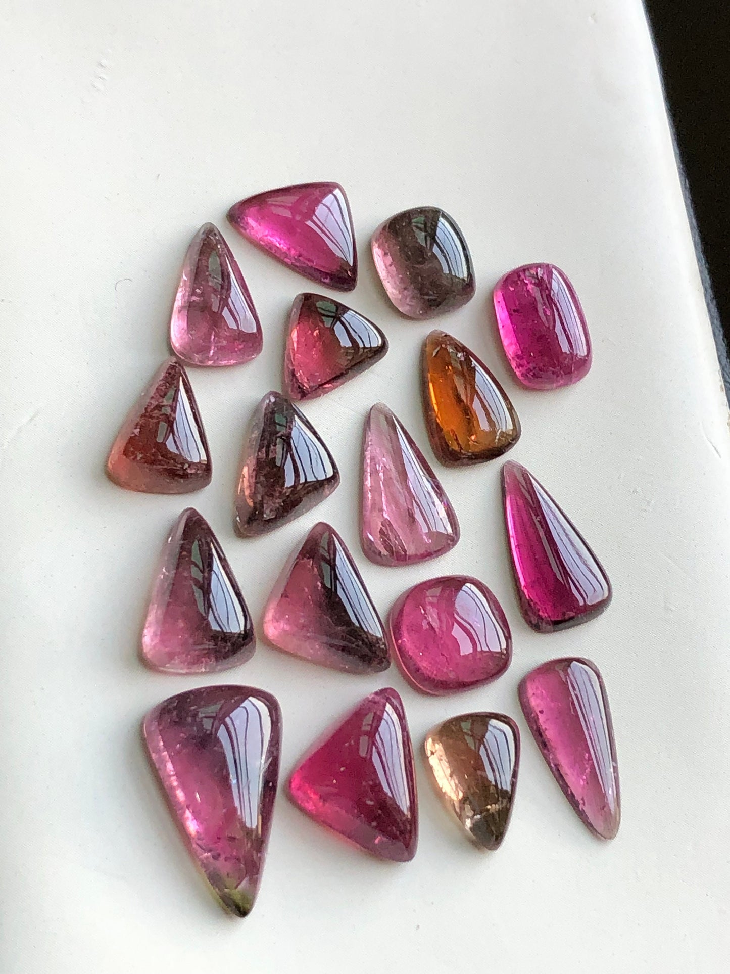 Gorgeous pink tourmaline lot 37.40 carats