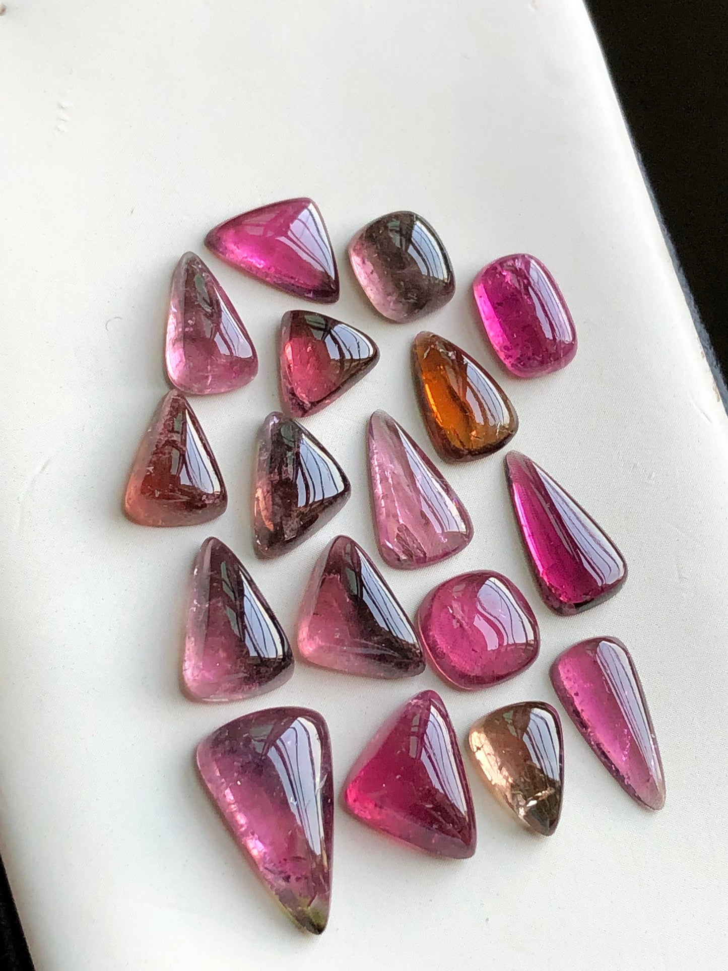 Gorgeous pink tourmaline lot 37.40 carats