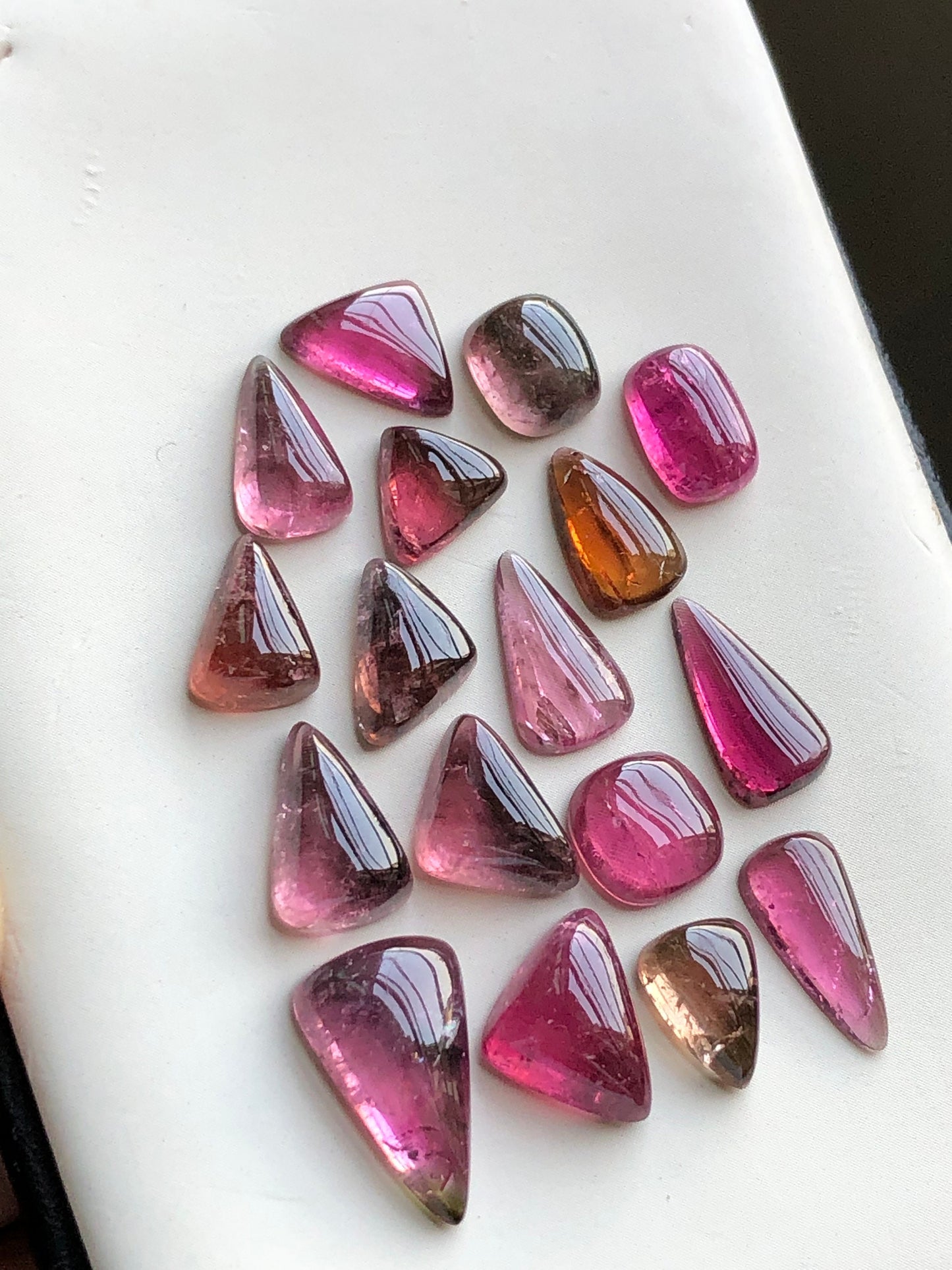 Gorgeous pink tourmaline lot 37.40 carats