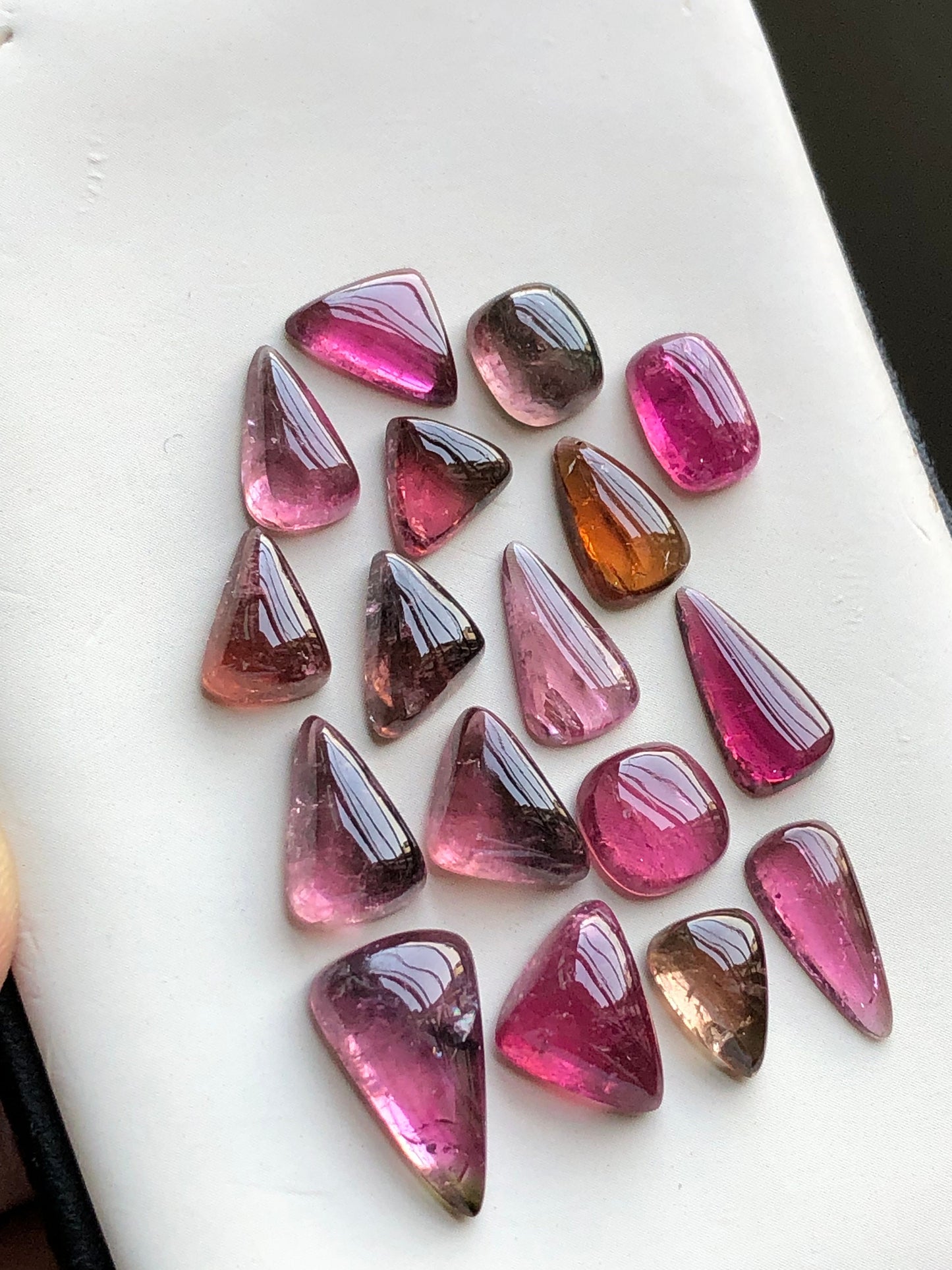 Gorgeous pink tourmaline lot 37.40 carats