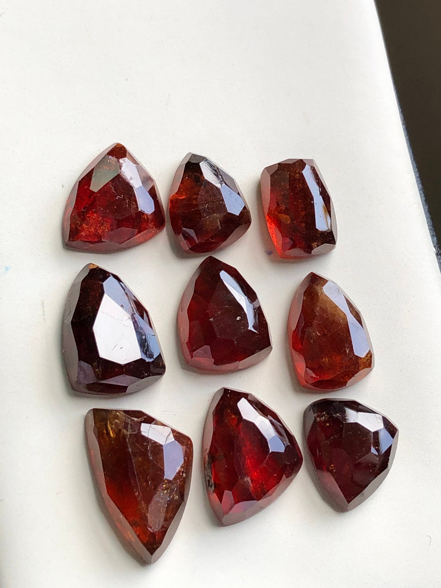 Spesertine garnet rose cuts available 87.30 carats