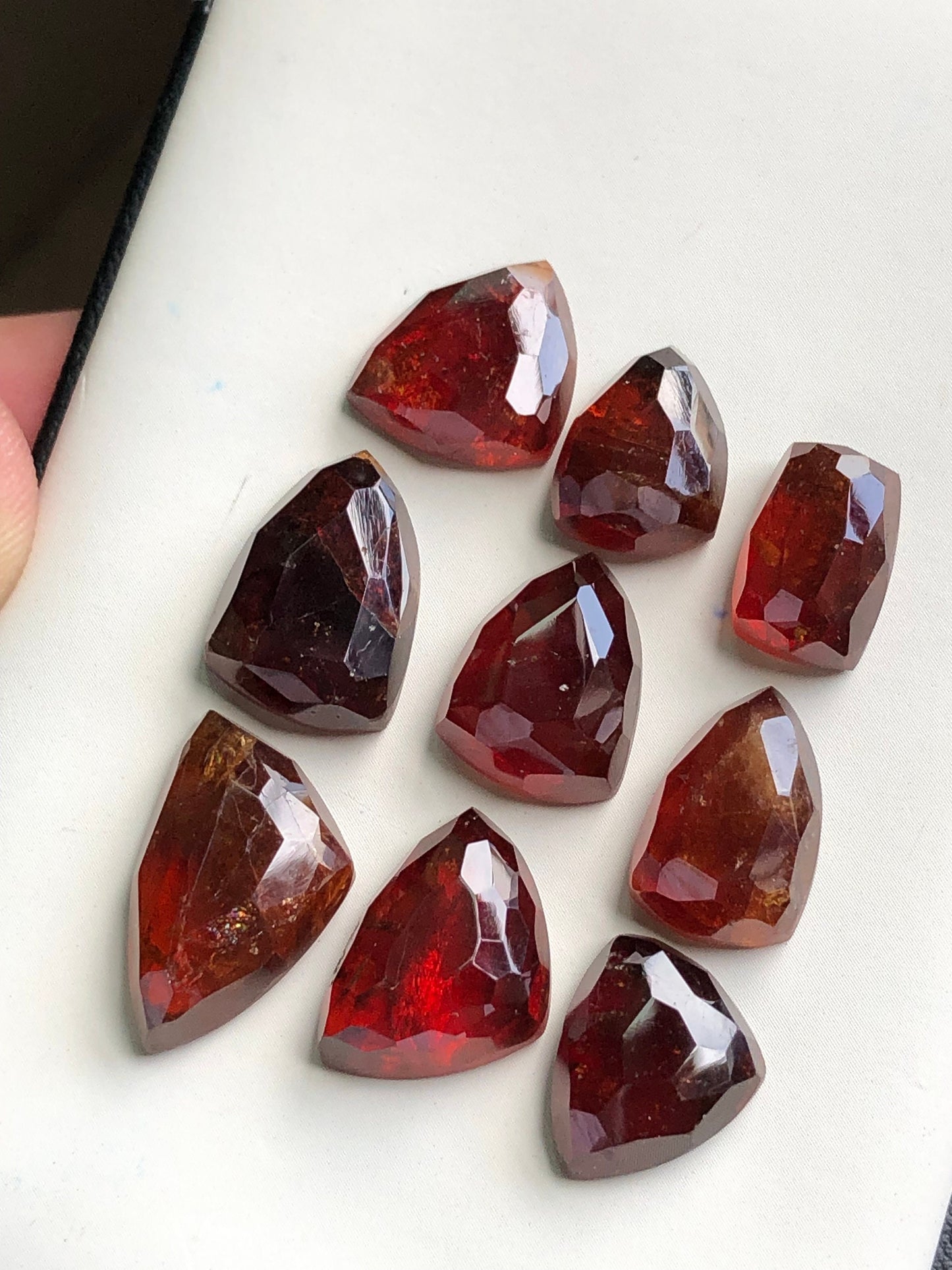 Spesertine garnet rose cuts available 87.30 carats