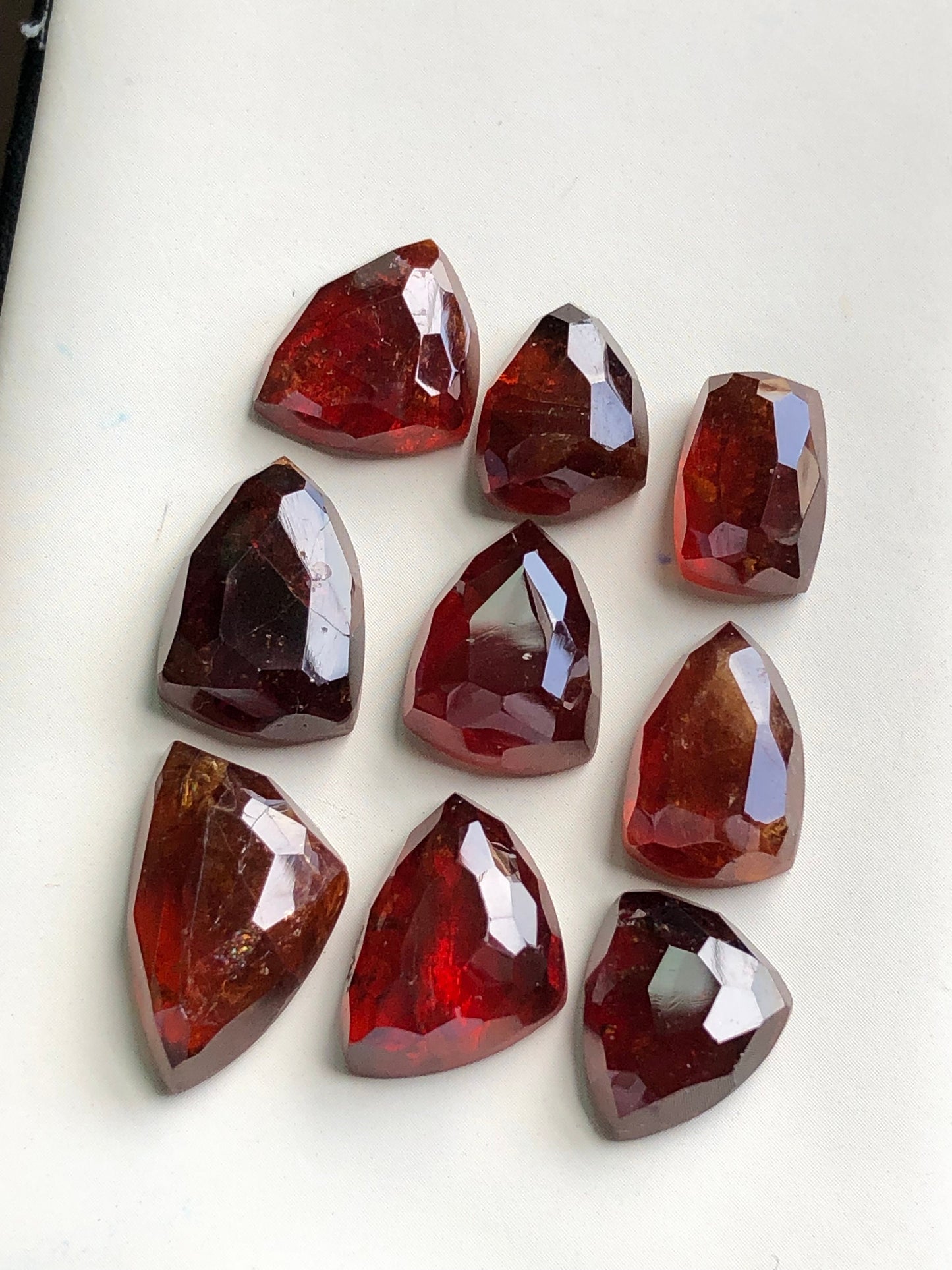 Spesertine garnet rose cuts available 87.30 carats