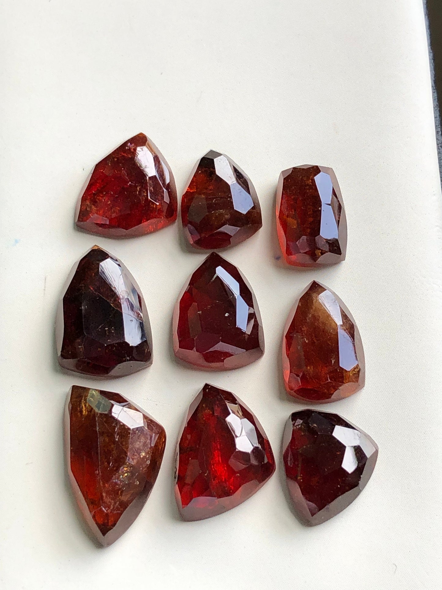 Spesertine garnet rose cuts available 87.30 carats