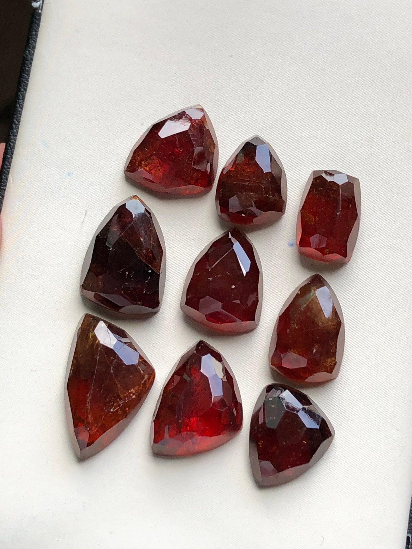 Spesertine garnet rose cuts available 87.30 carats