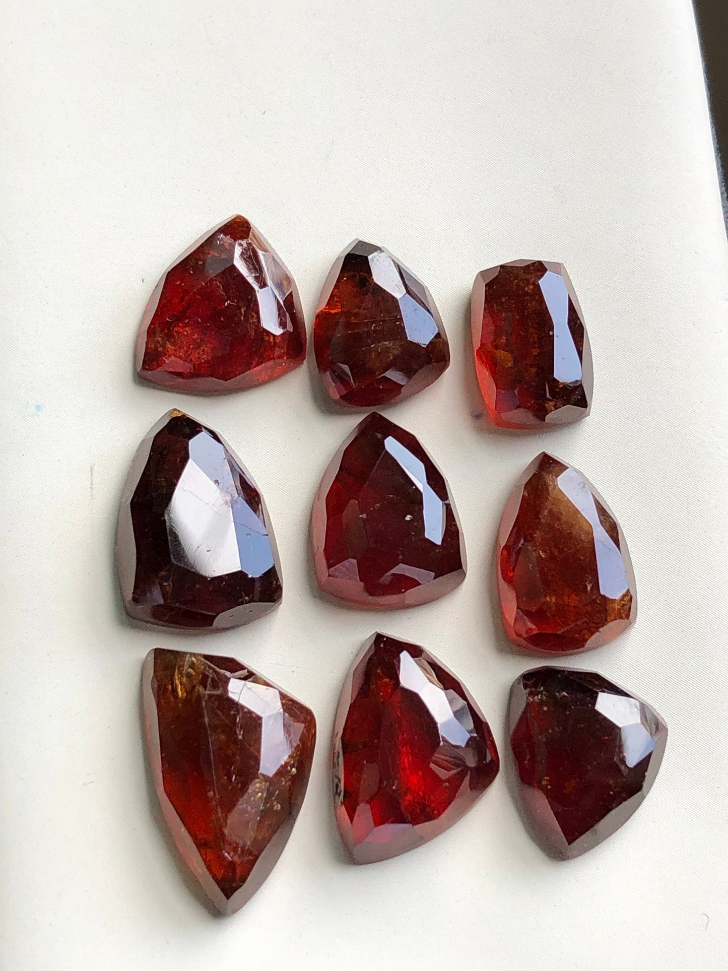 Spesertine garnet rose cuts available 87.30 carats