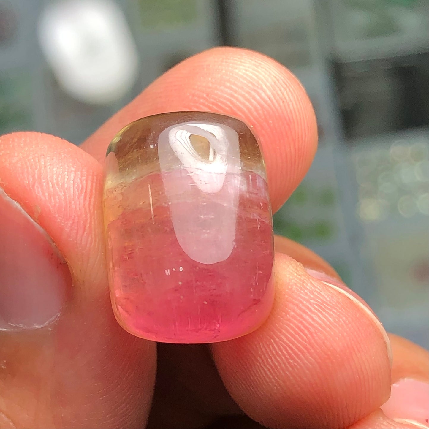 Watermelon tourmaline 26.90 carats