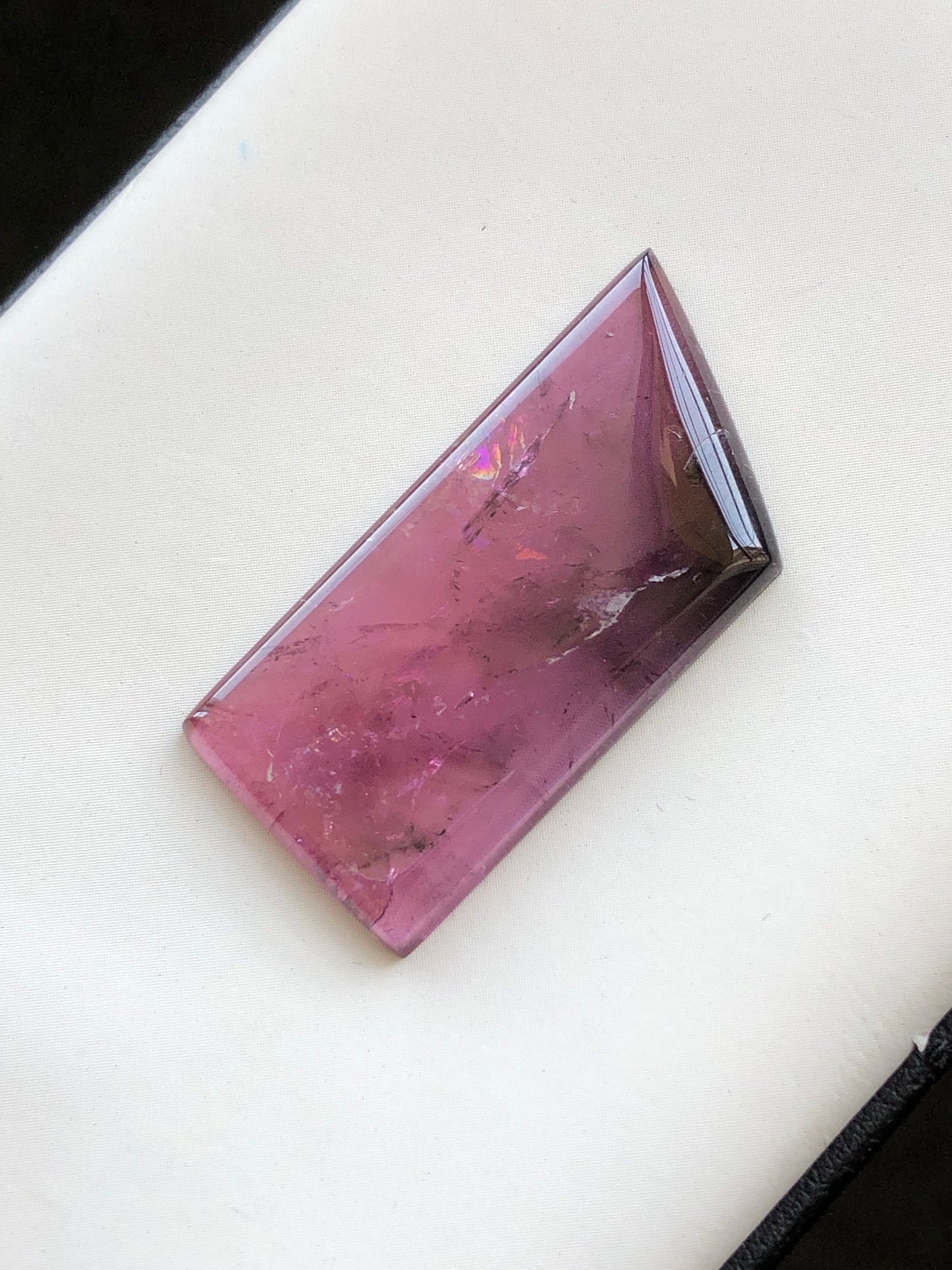 Pink tourmaline cabochons 21.30 carat