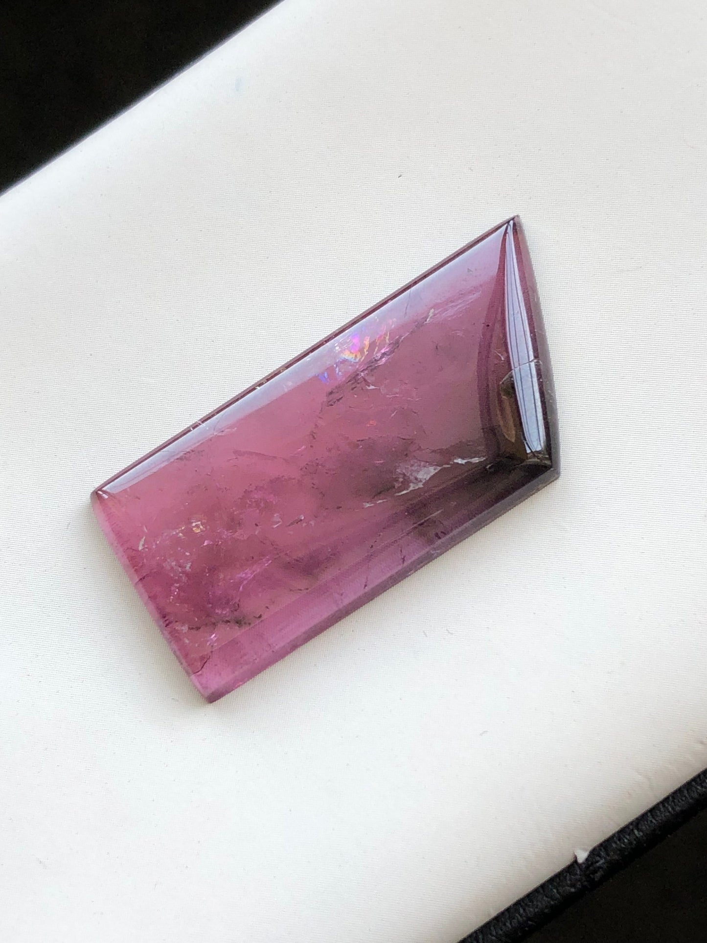 Pink tourmaline cabochons 21.30 carat