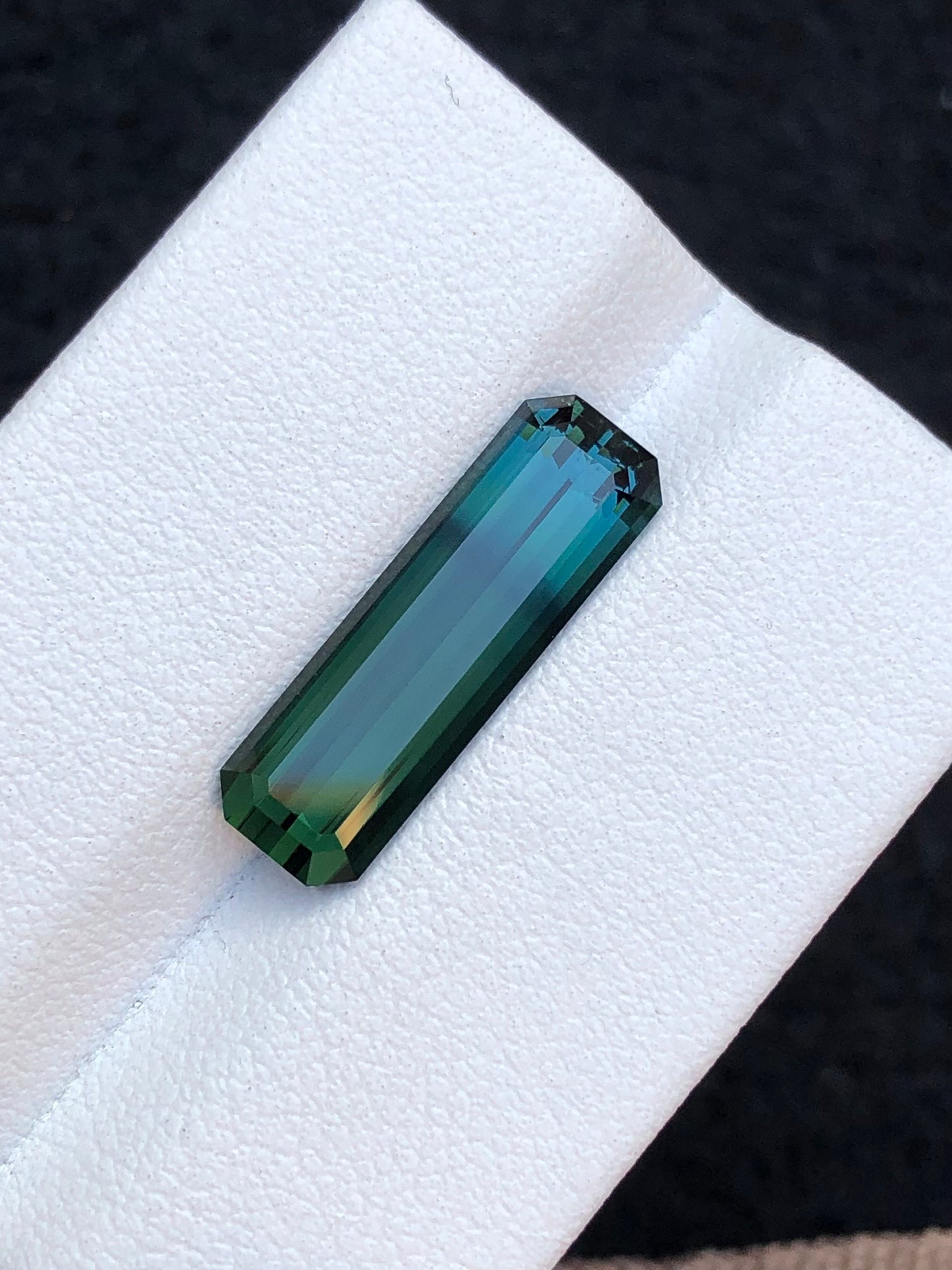 Blue green tourmaline 4.30 carat