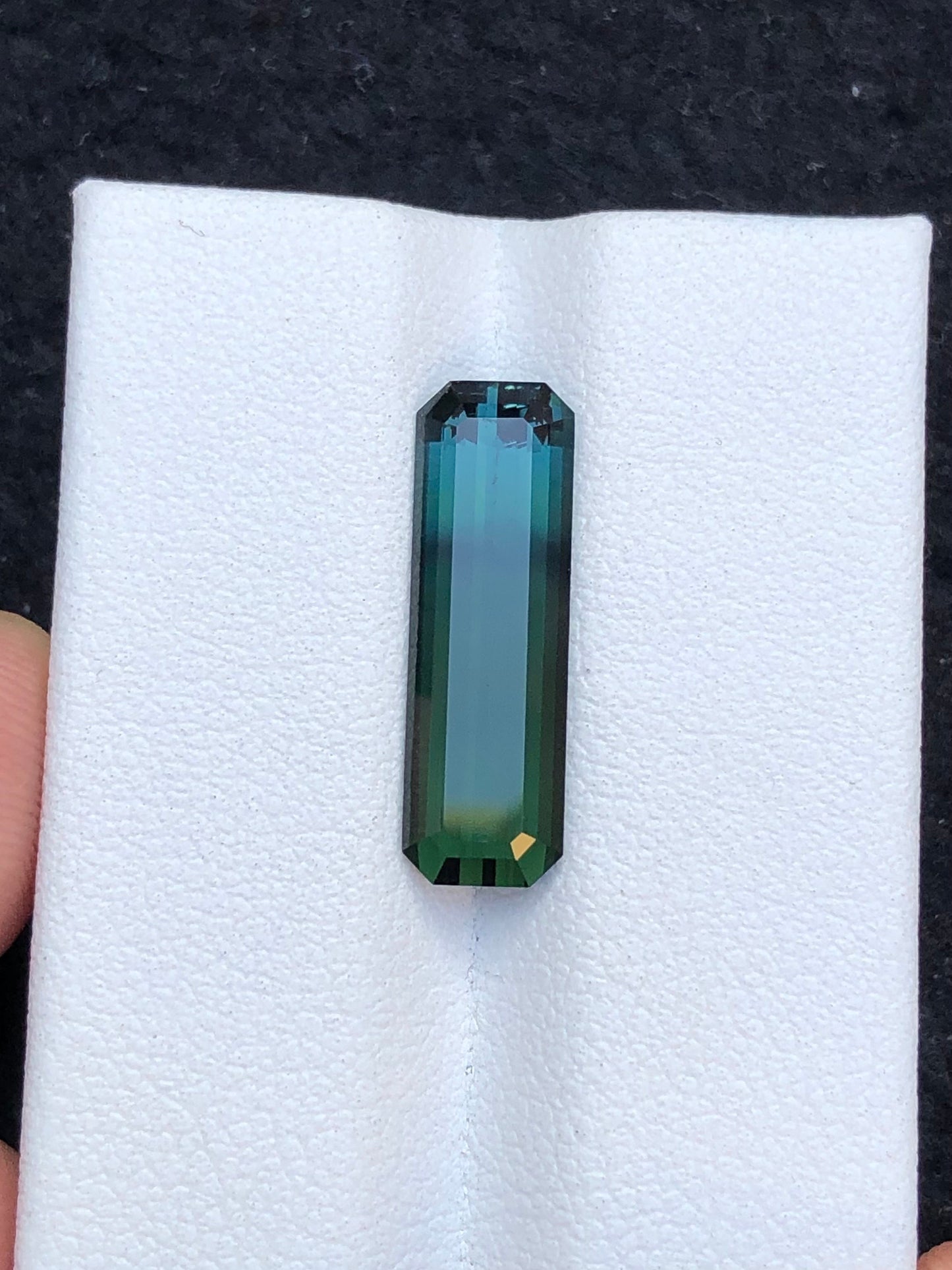 Blue green tourmaline 4.30 carat