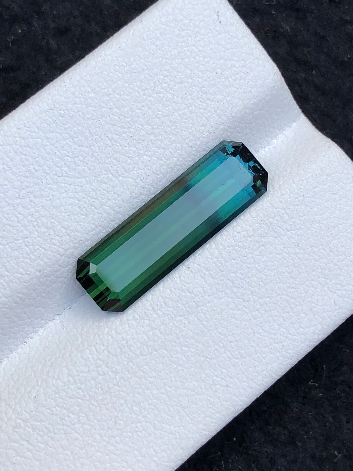 Blue green tourmaline 4.30 carat