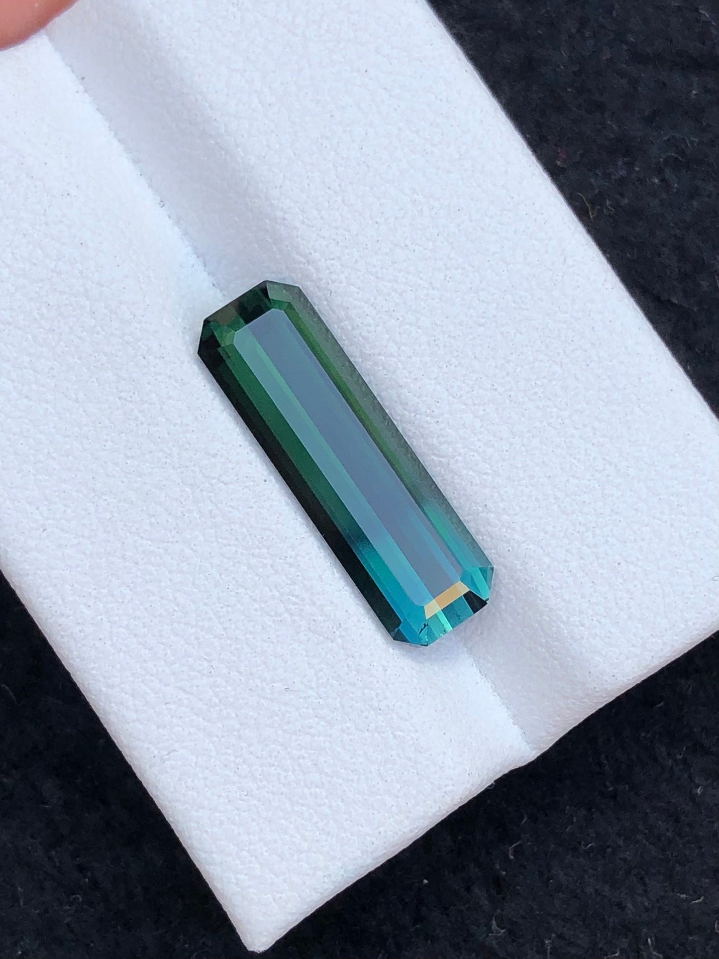 Blue green tourmaline 4.30 carat