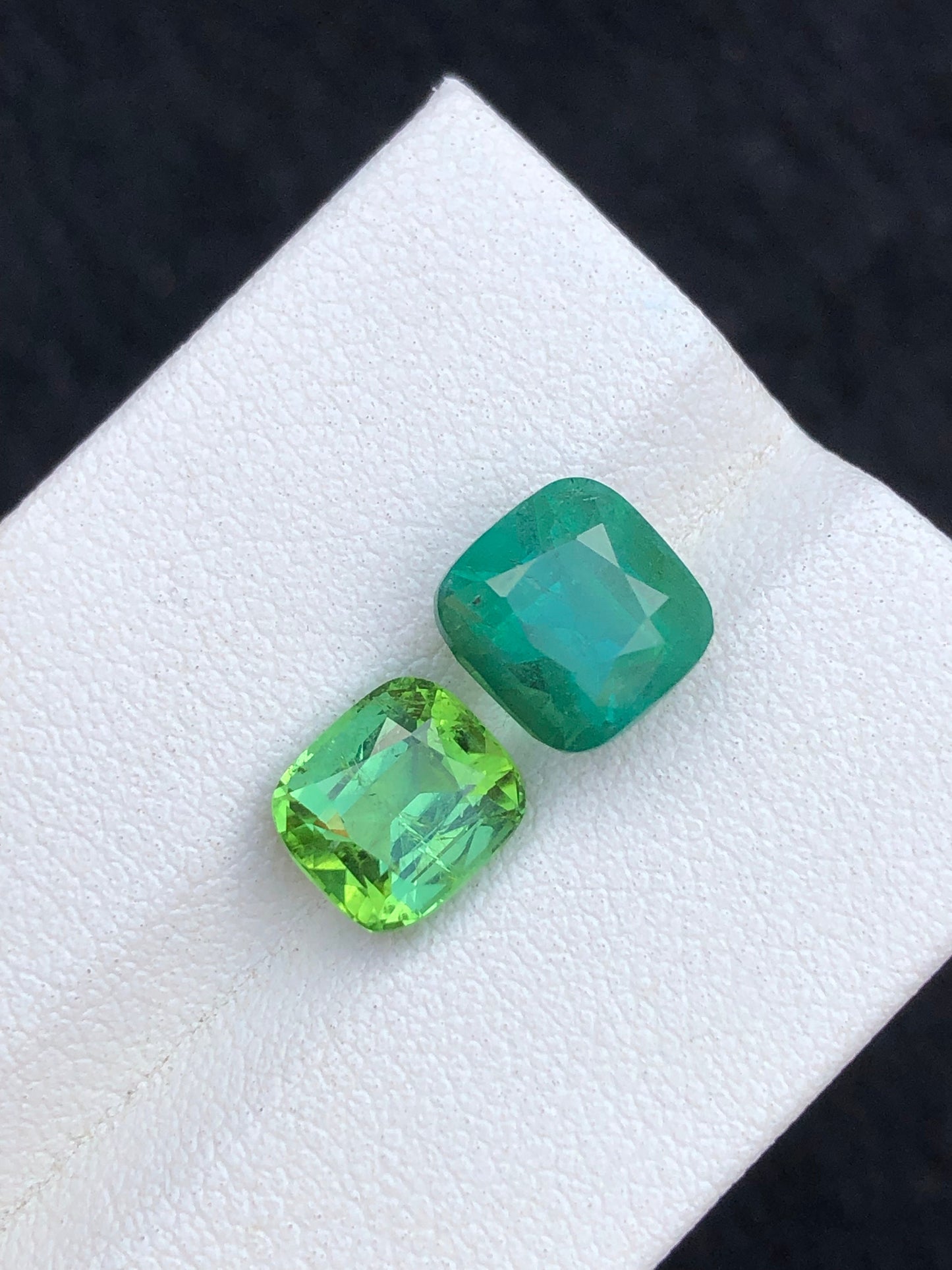 Natural faceted tourmaline 5.20 carats