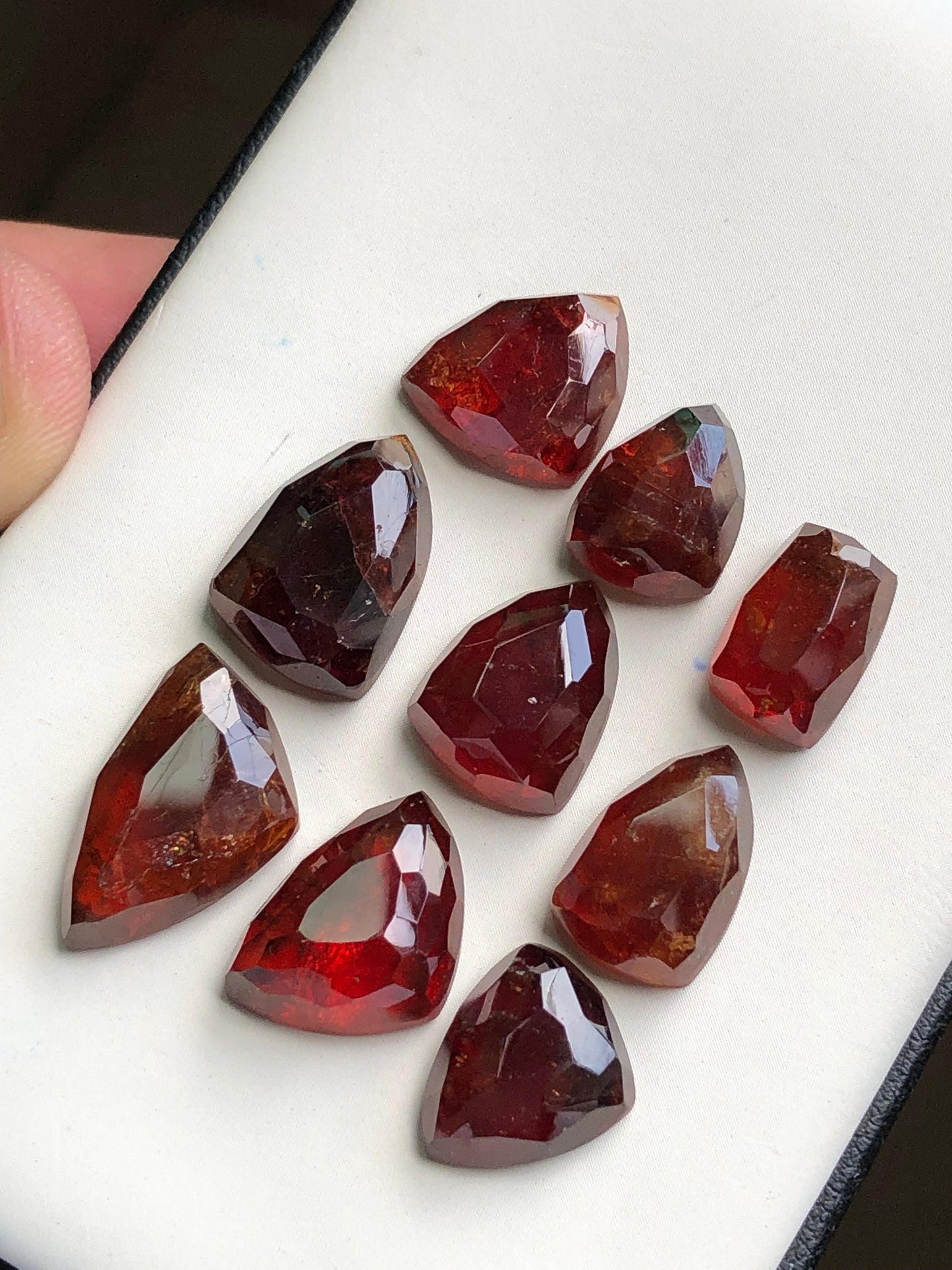 Spesertine garnet rose cuts available 87.30 carats