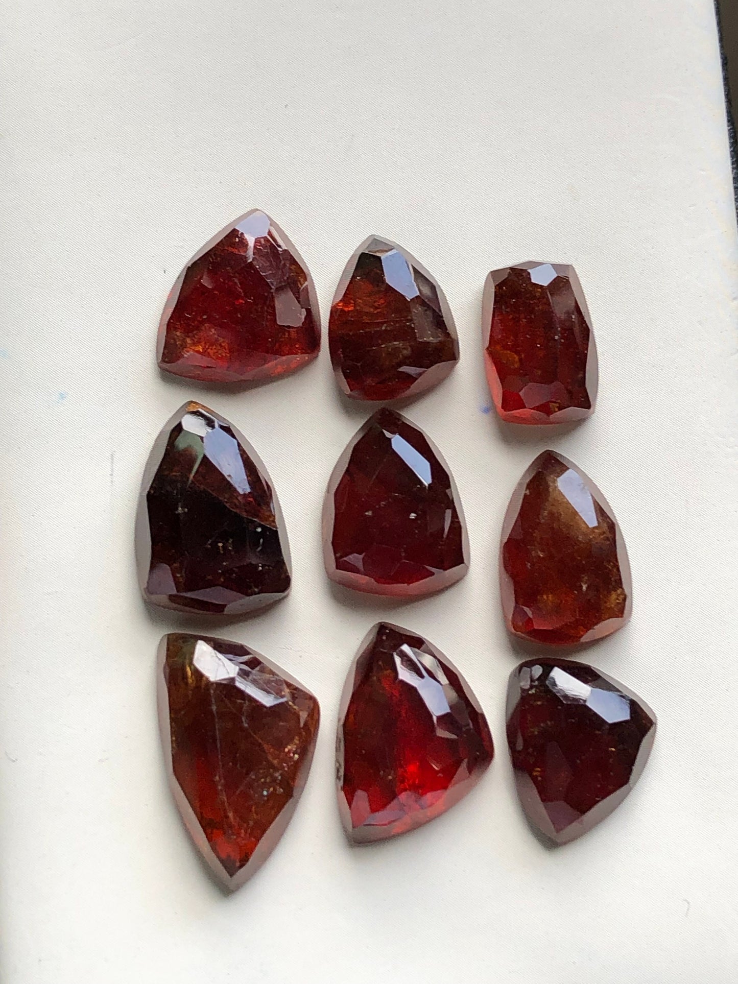 Spesertine garnet rose cuts available 87.30 carats