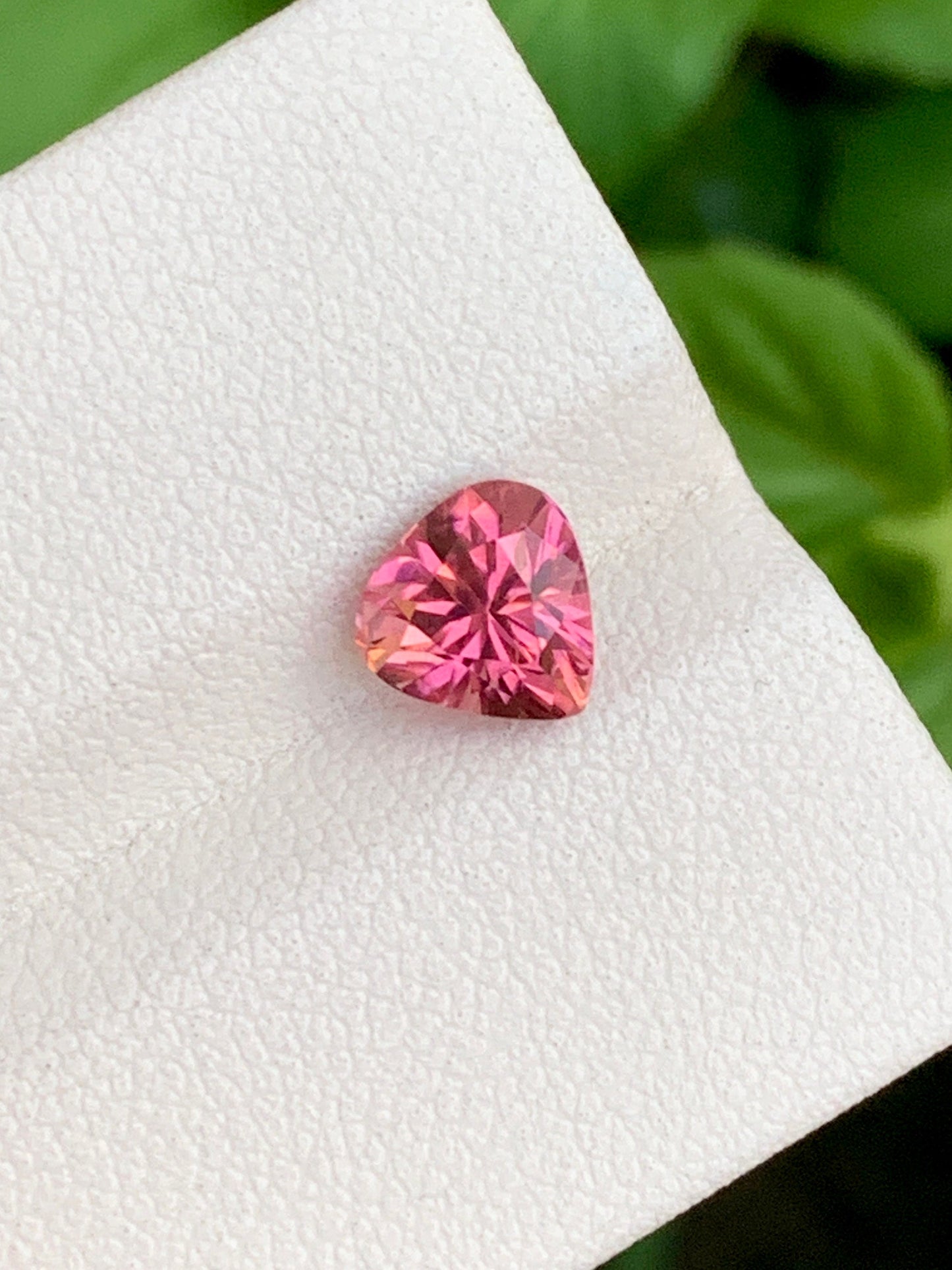 Intense pink tourmaline 1.30 carats