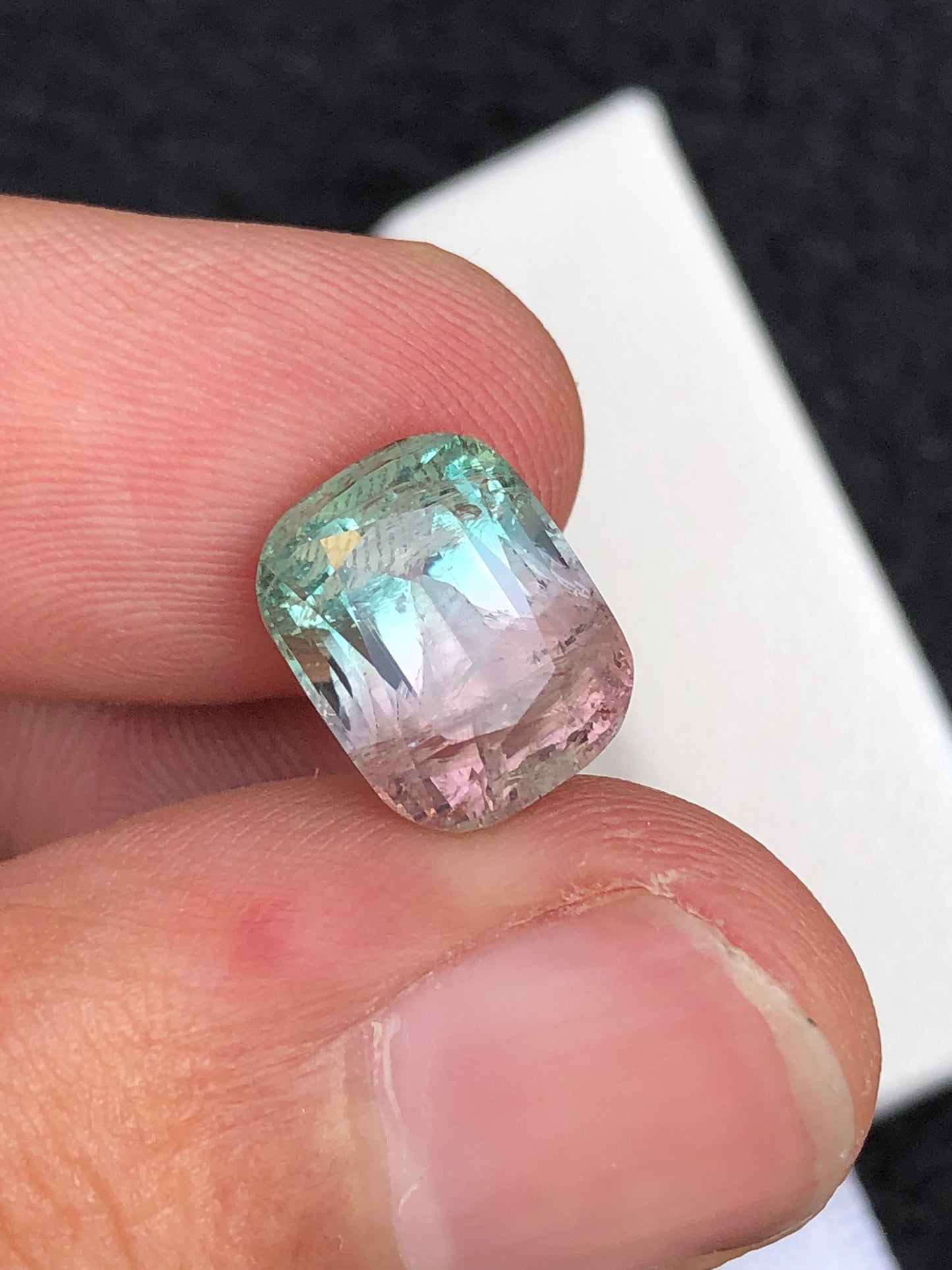 Watermelon tourmaline 6.15 carat natural