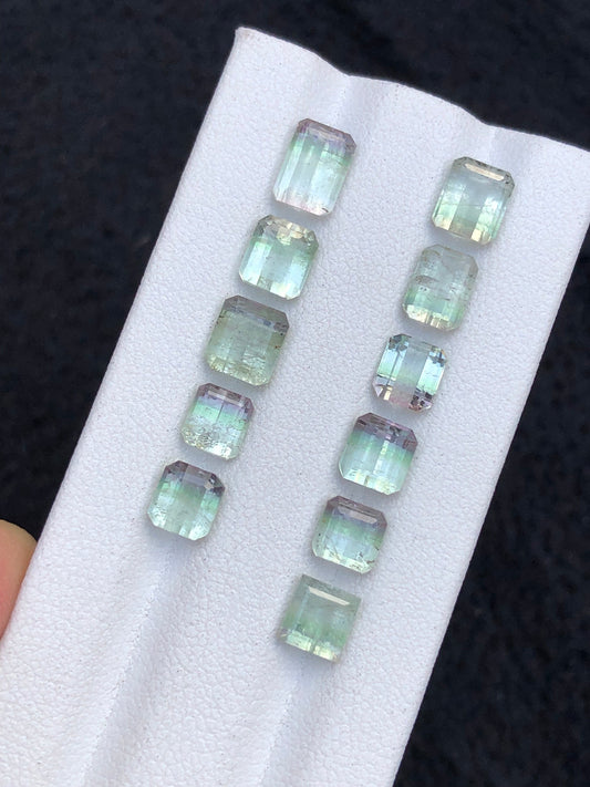 Natural faceted tourmaline 11.90 carats