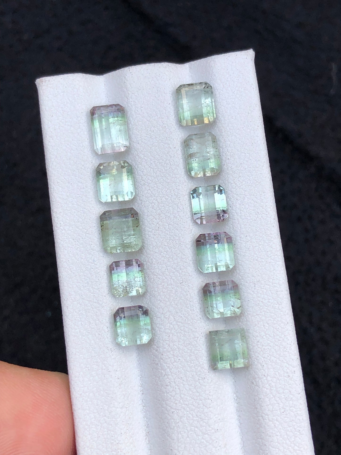 Natural faceted tourmaline 11.90 carats