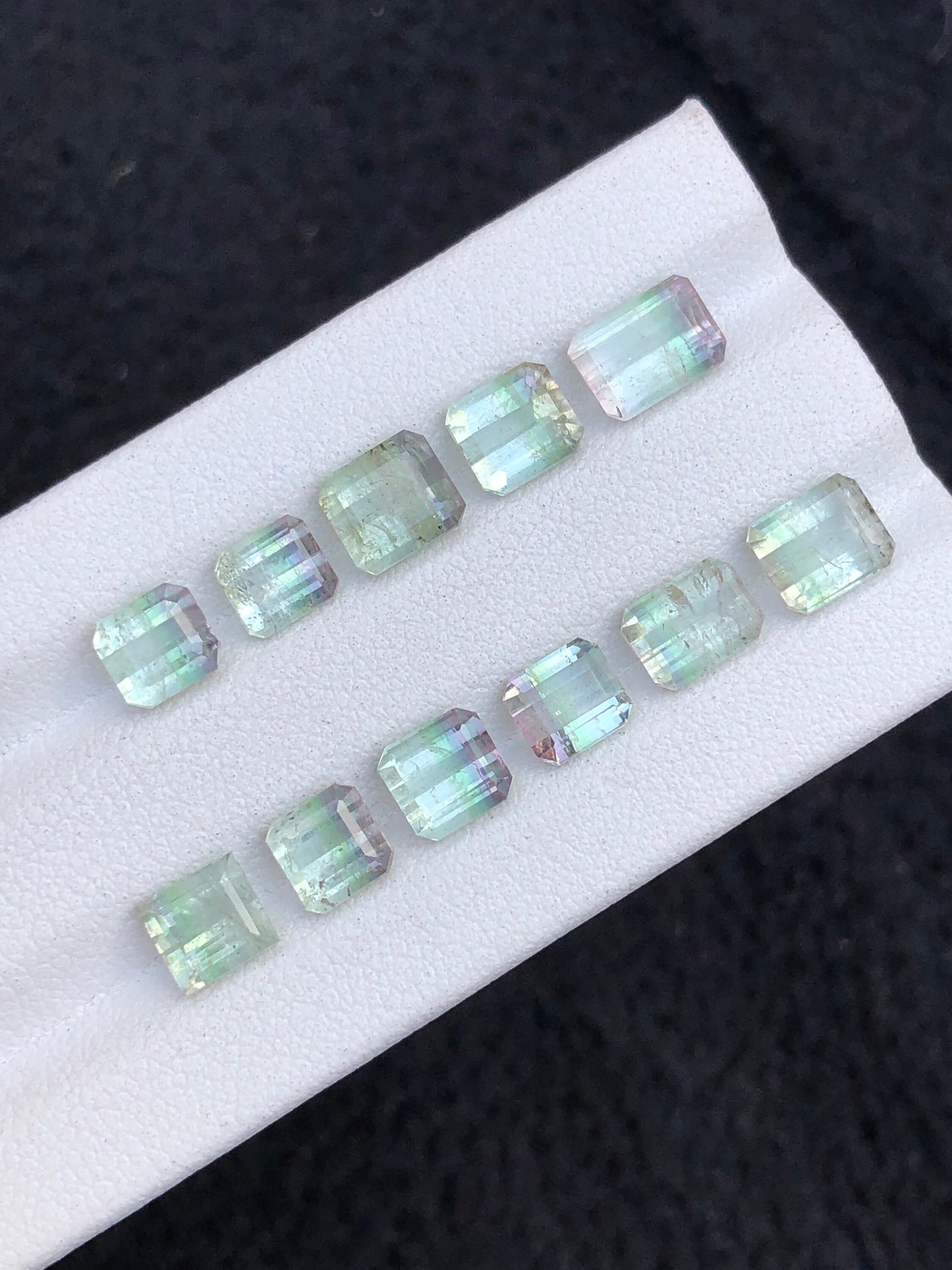 Natural faceted tourmaline 11.90 carats