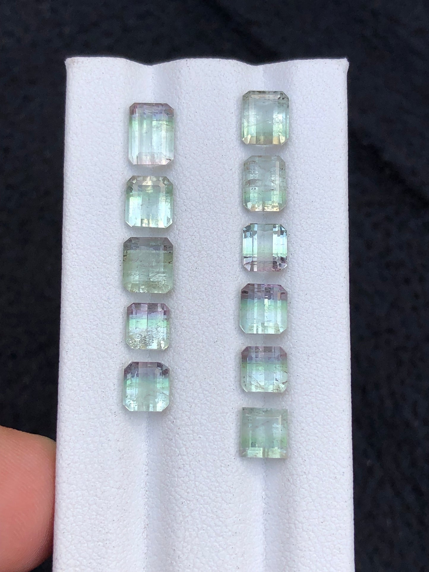 Natural faceted tourmaline 11.90 carats