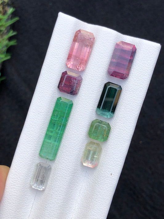 Natural faceted tourmaline 18.80 carats