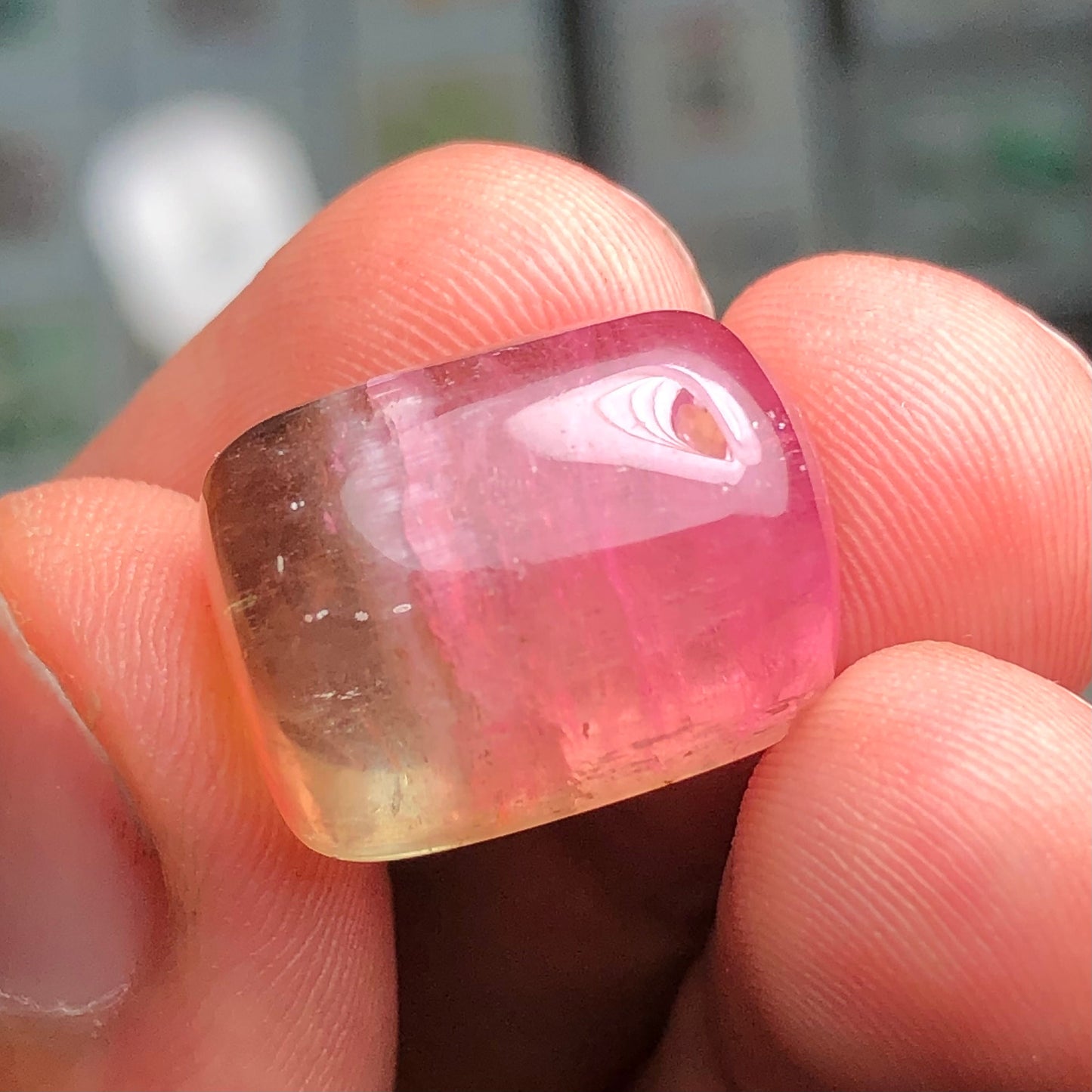 Watermelon tourmaline 26.90 carats