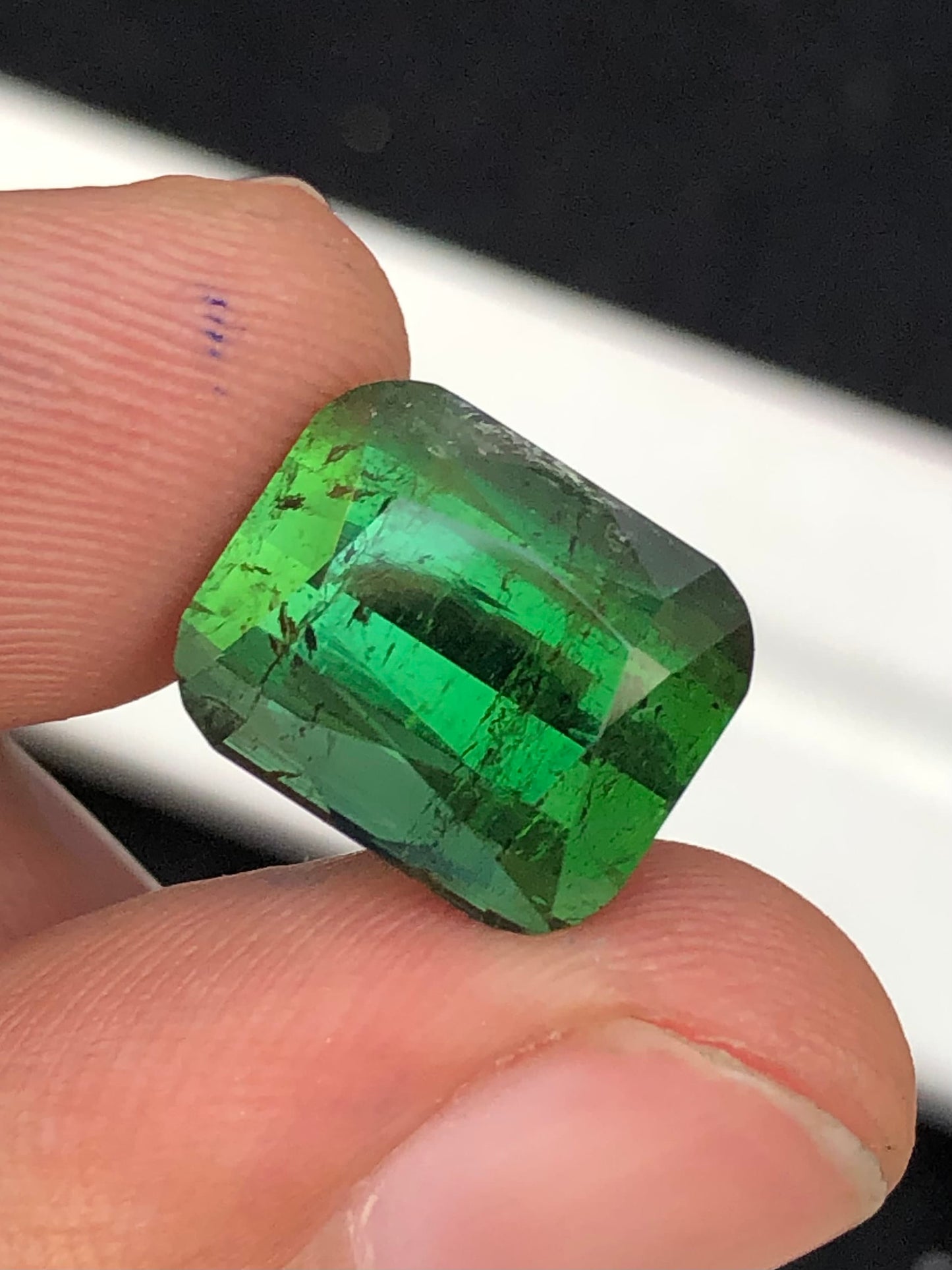 Green tourmaline 11.35 carats