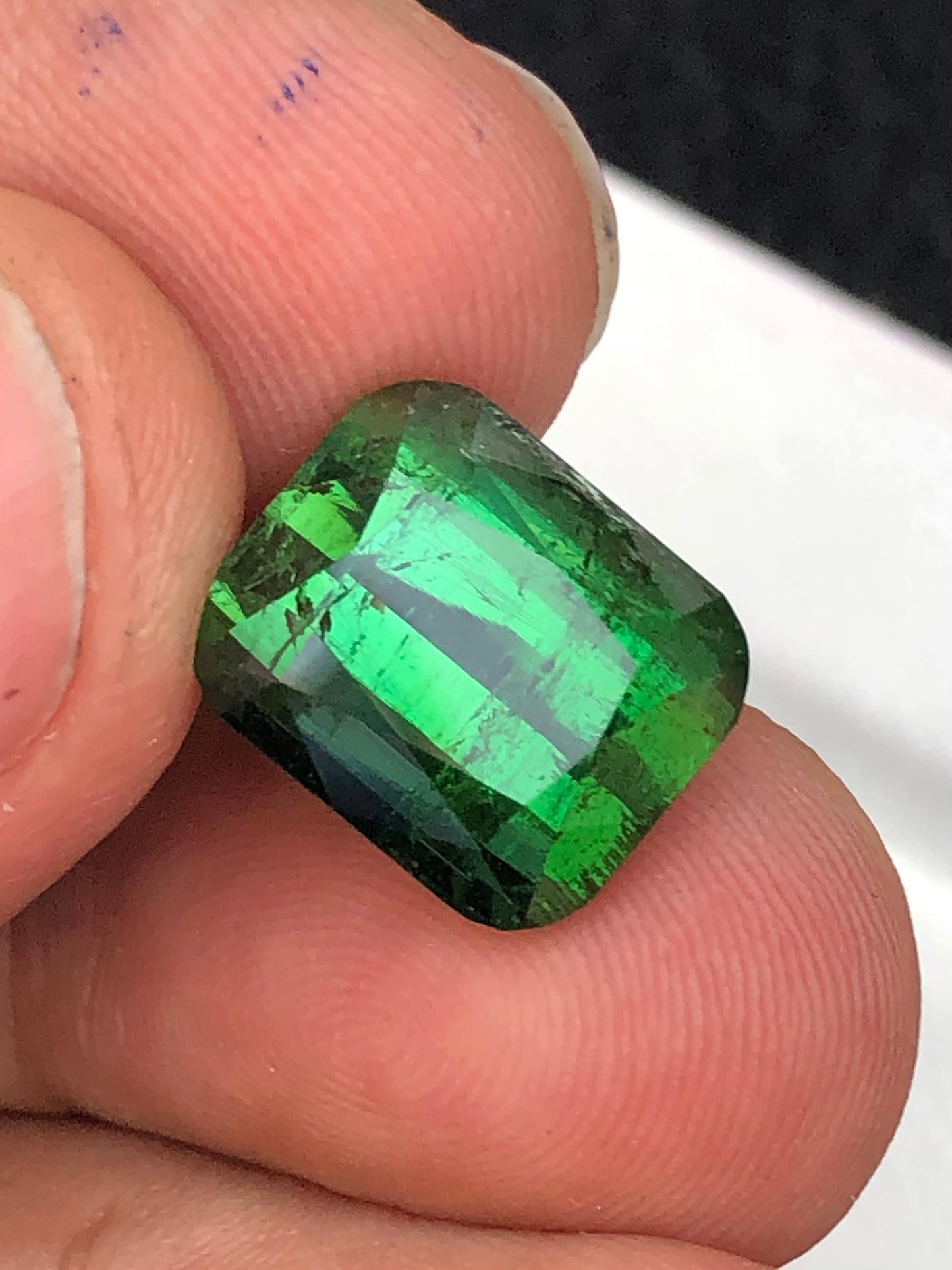 Green tourmaline 11.35 carats