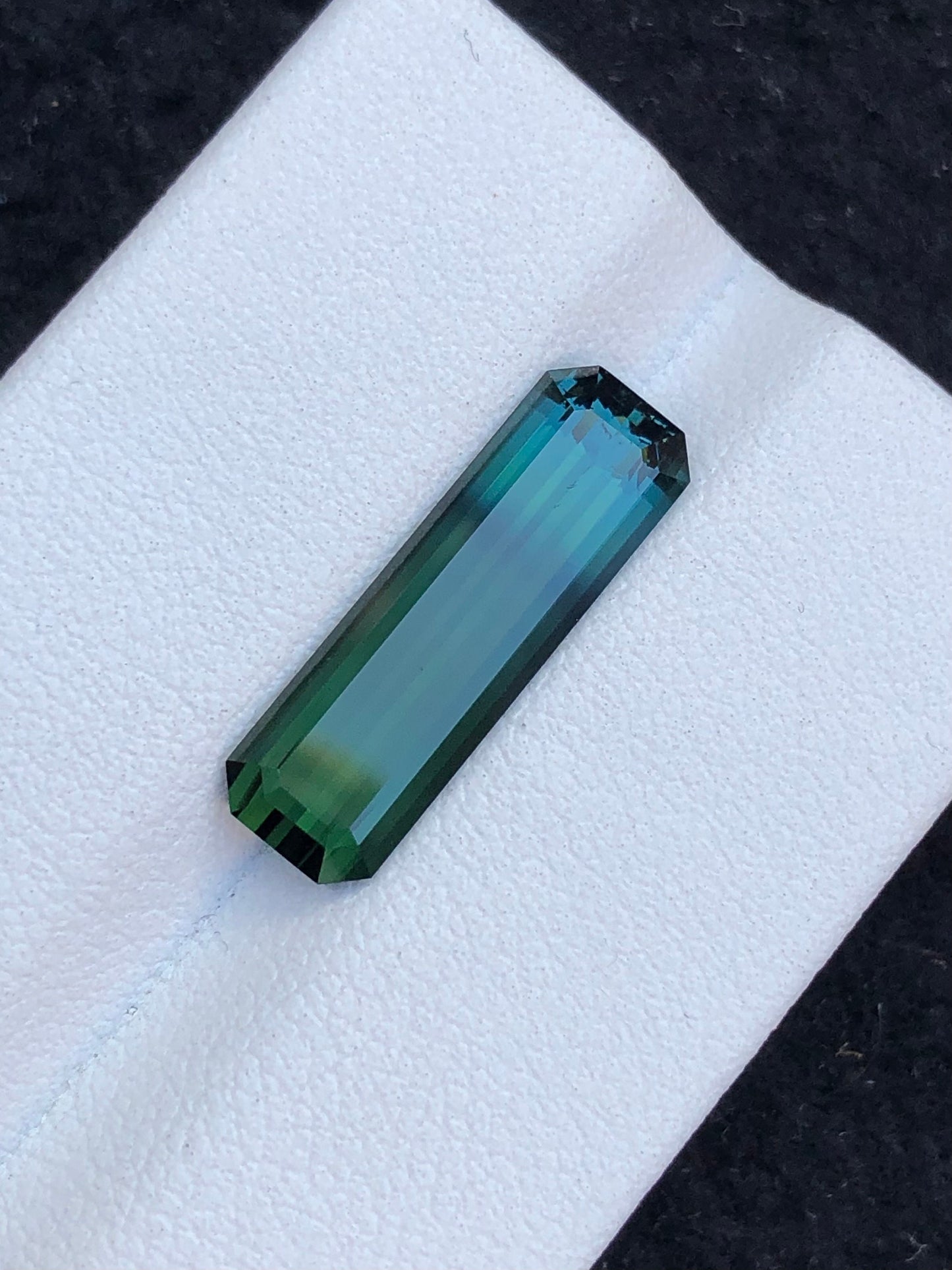 Blue green tourmaline 4.30 carat