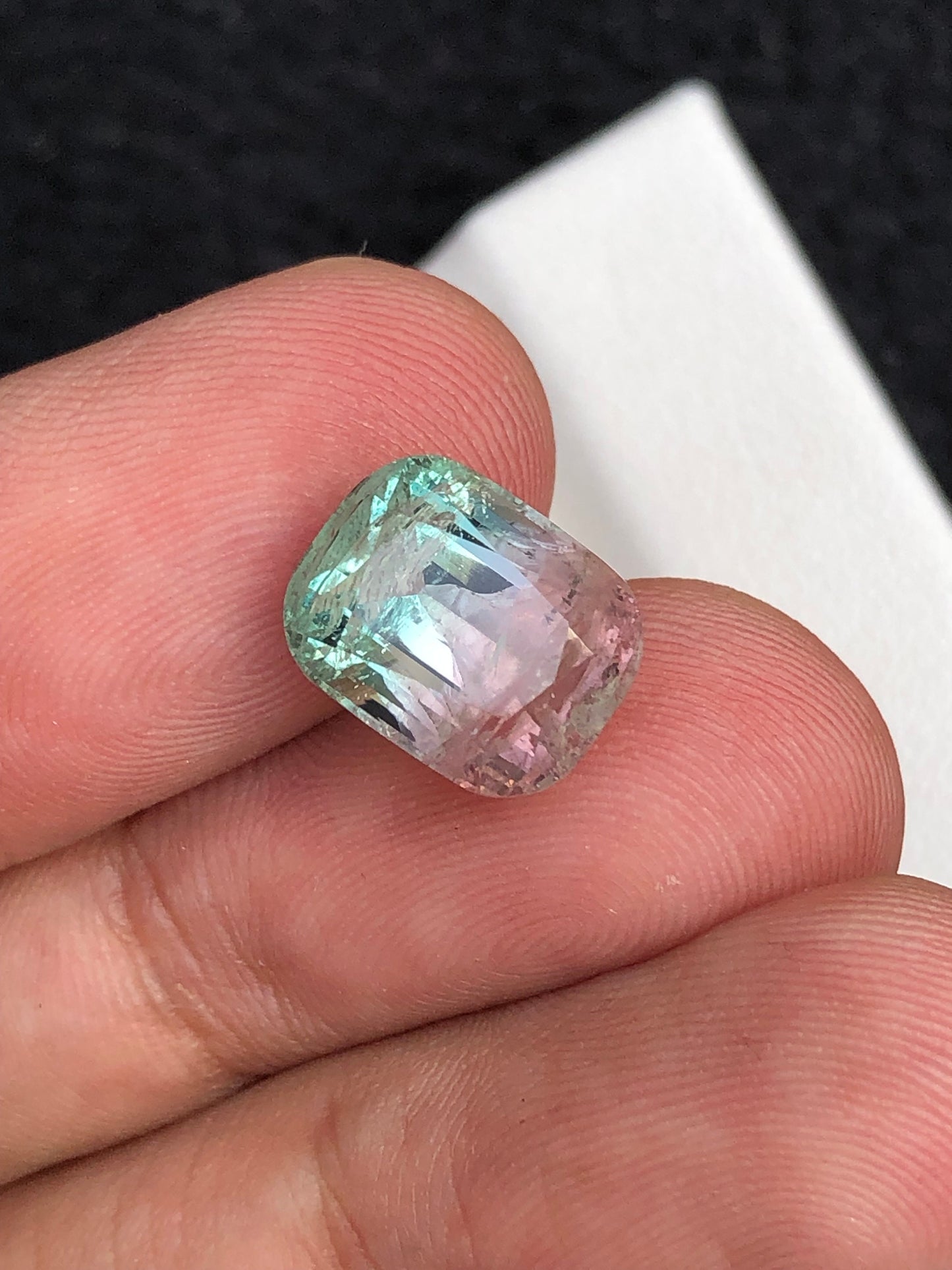 Watermelon tourmaline 6.15 carat natural