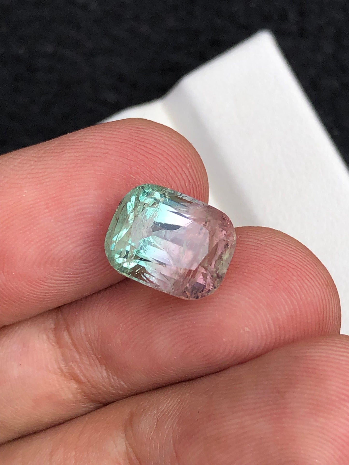 Watermelon tourmaline 6.15 carat natural