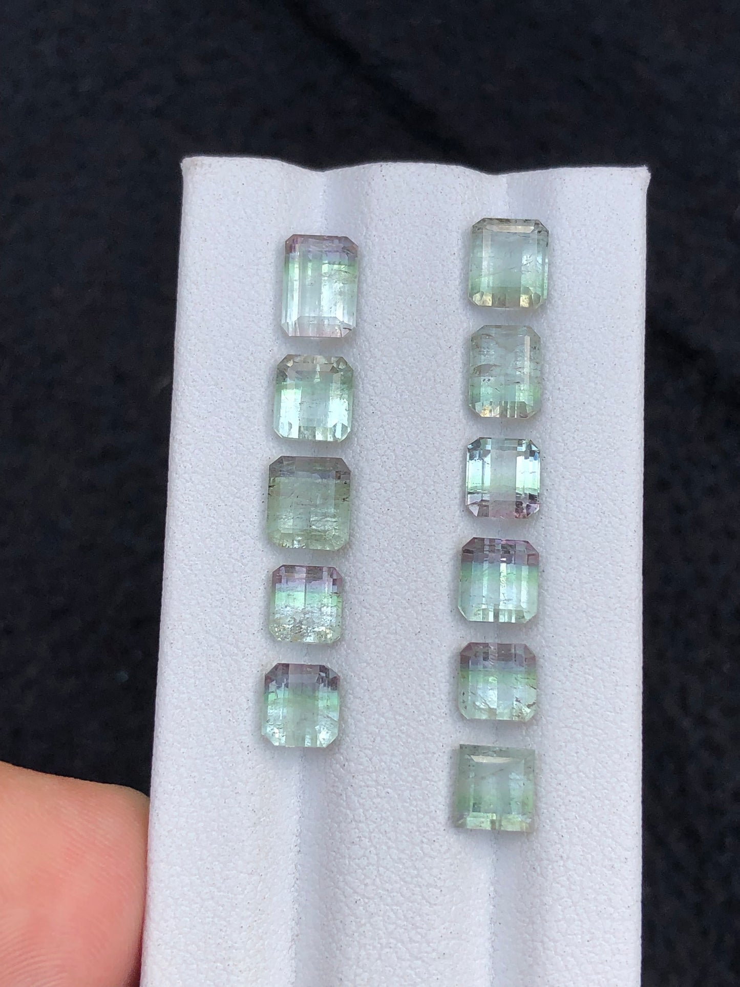 Natural faceted tourmaline 11.90 carats