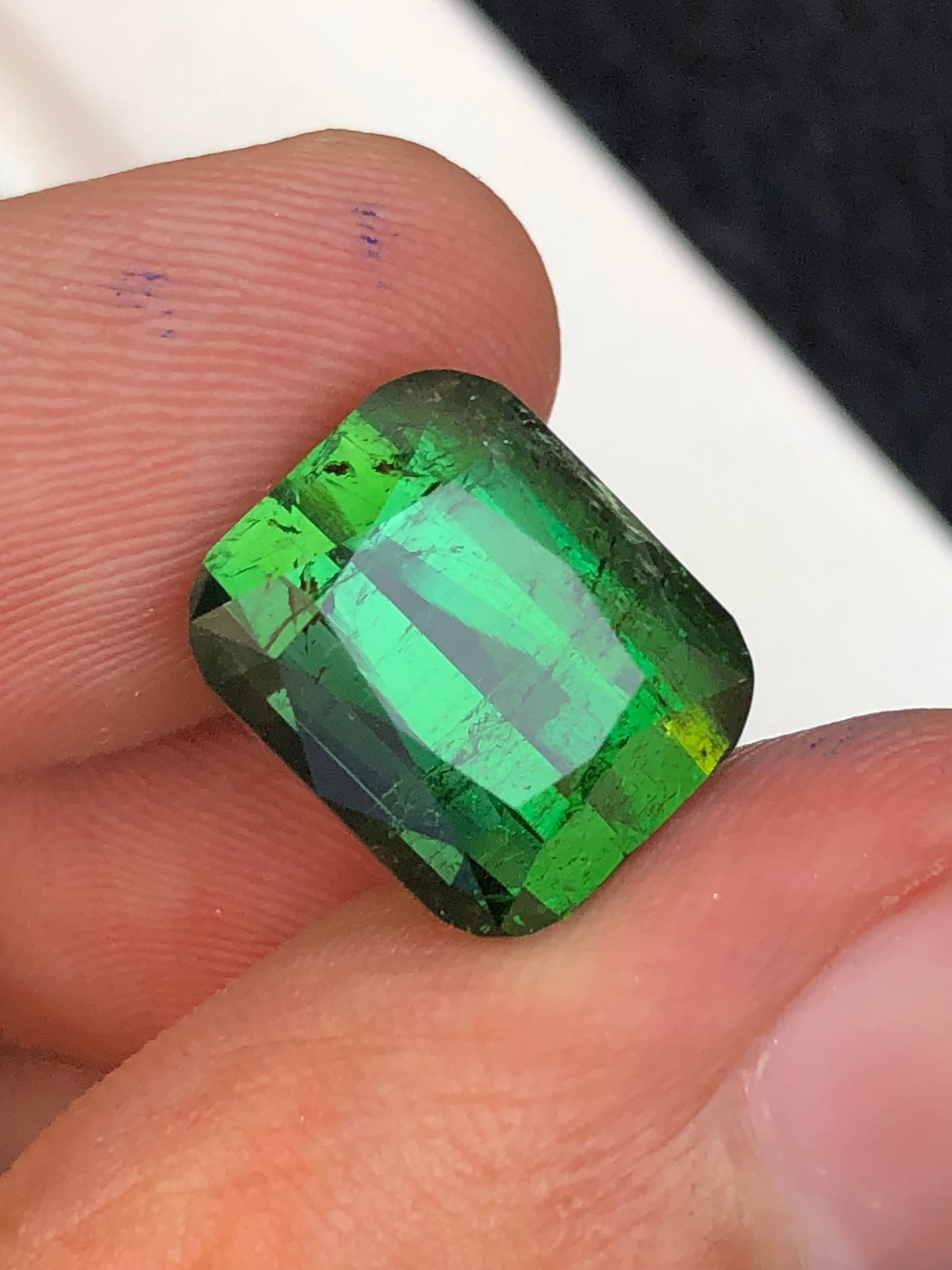 Green tourmaline 11.35 carats