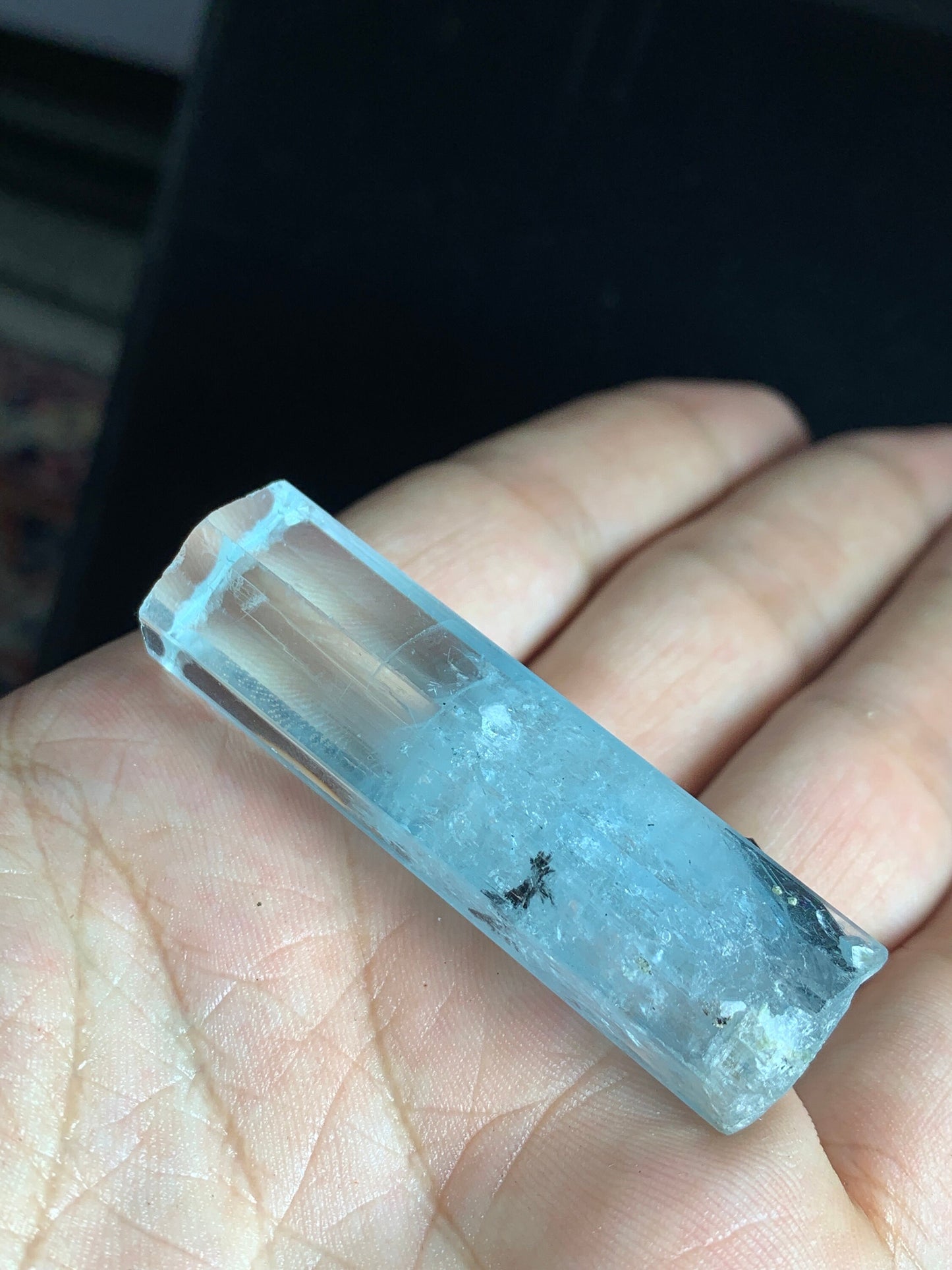 Aquamarine crystal 148.50 Carat