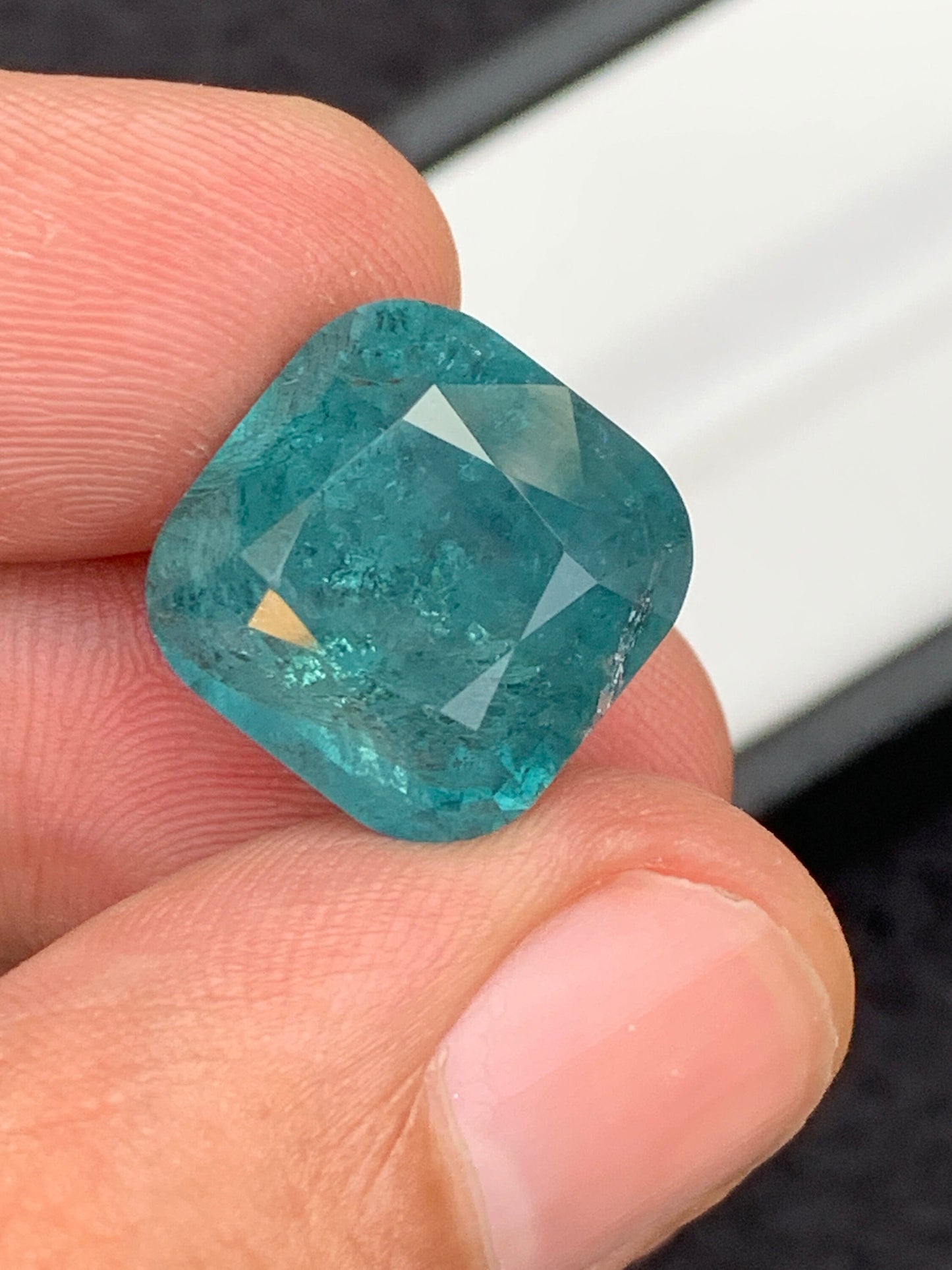 Blue tourmaline 16 carat