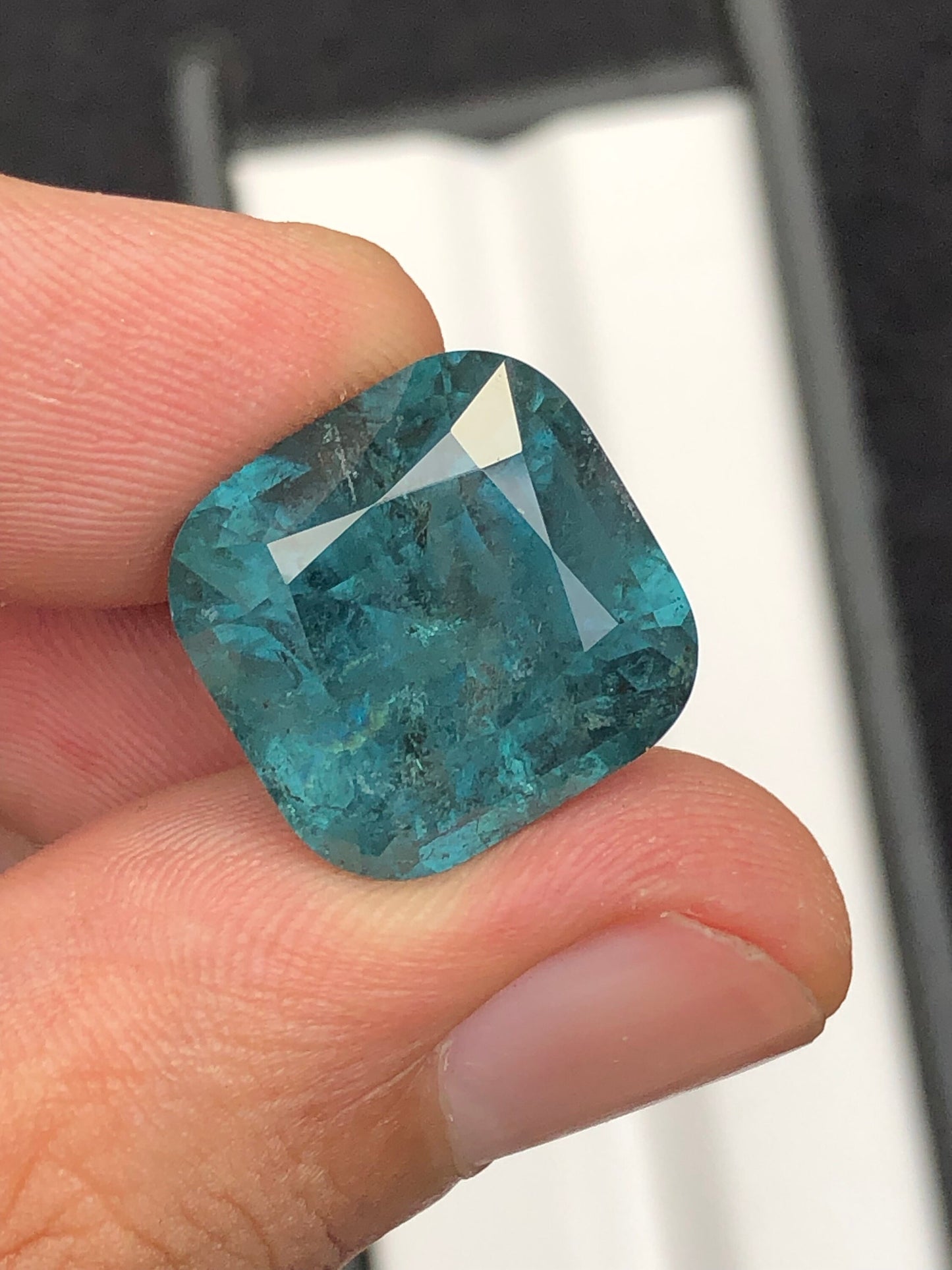 Blue tourmaline 20.40 carat