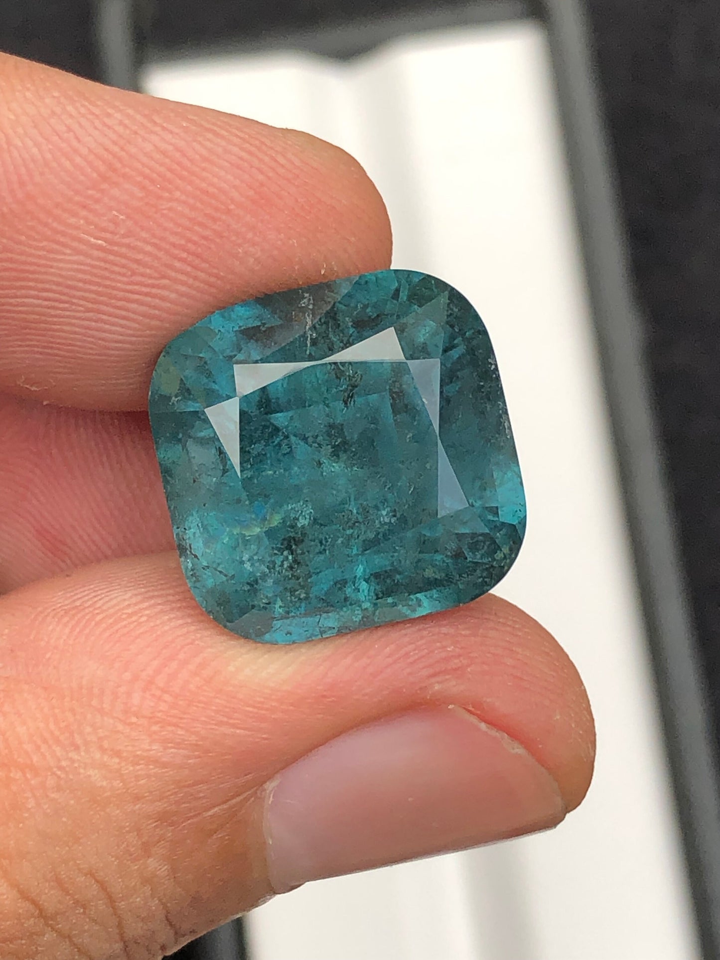 Blue tourmaline 20.40 carat