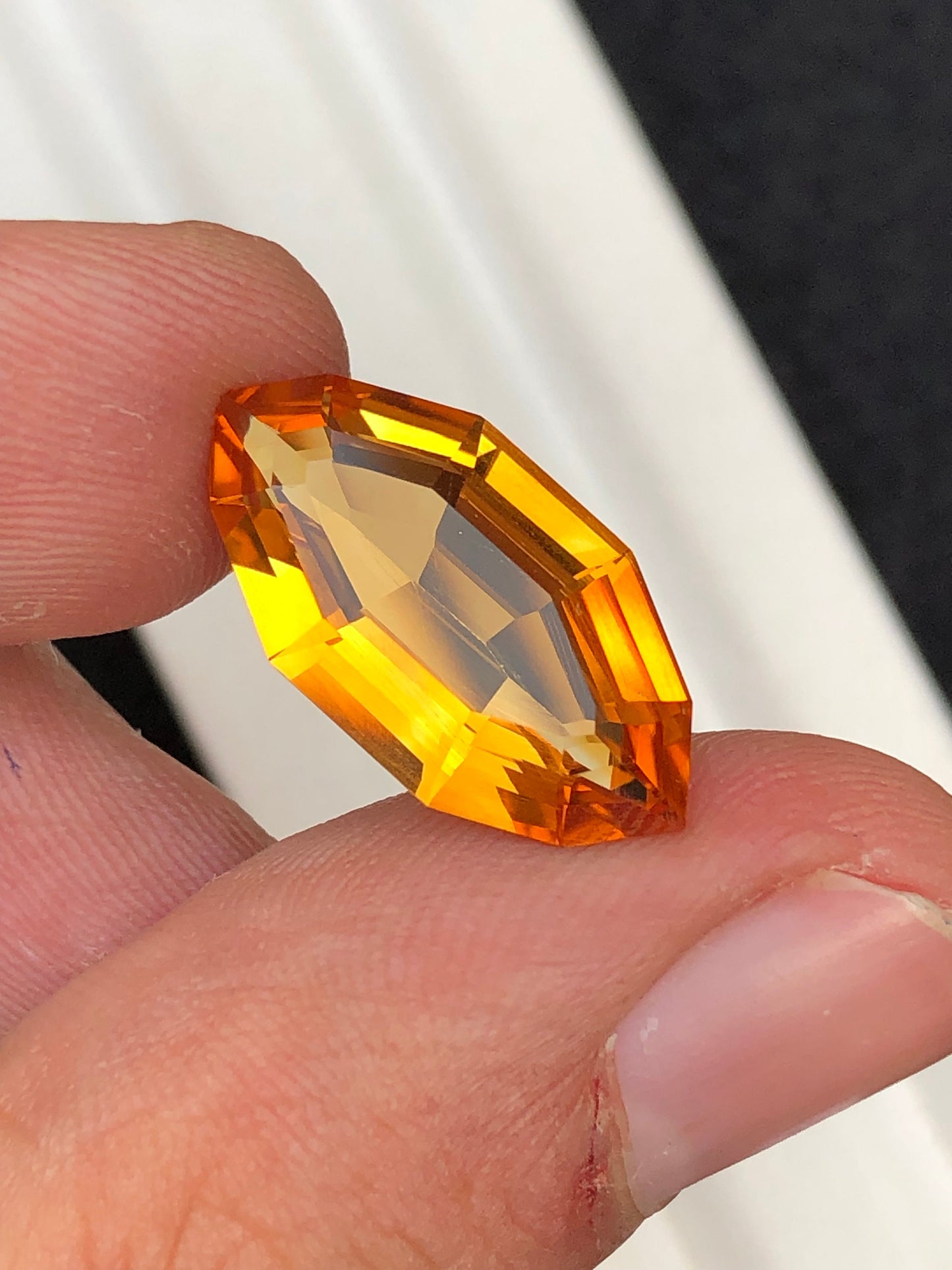 Marquis shape madrine citrine 6.70 carat