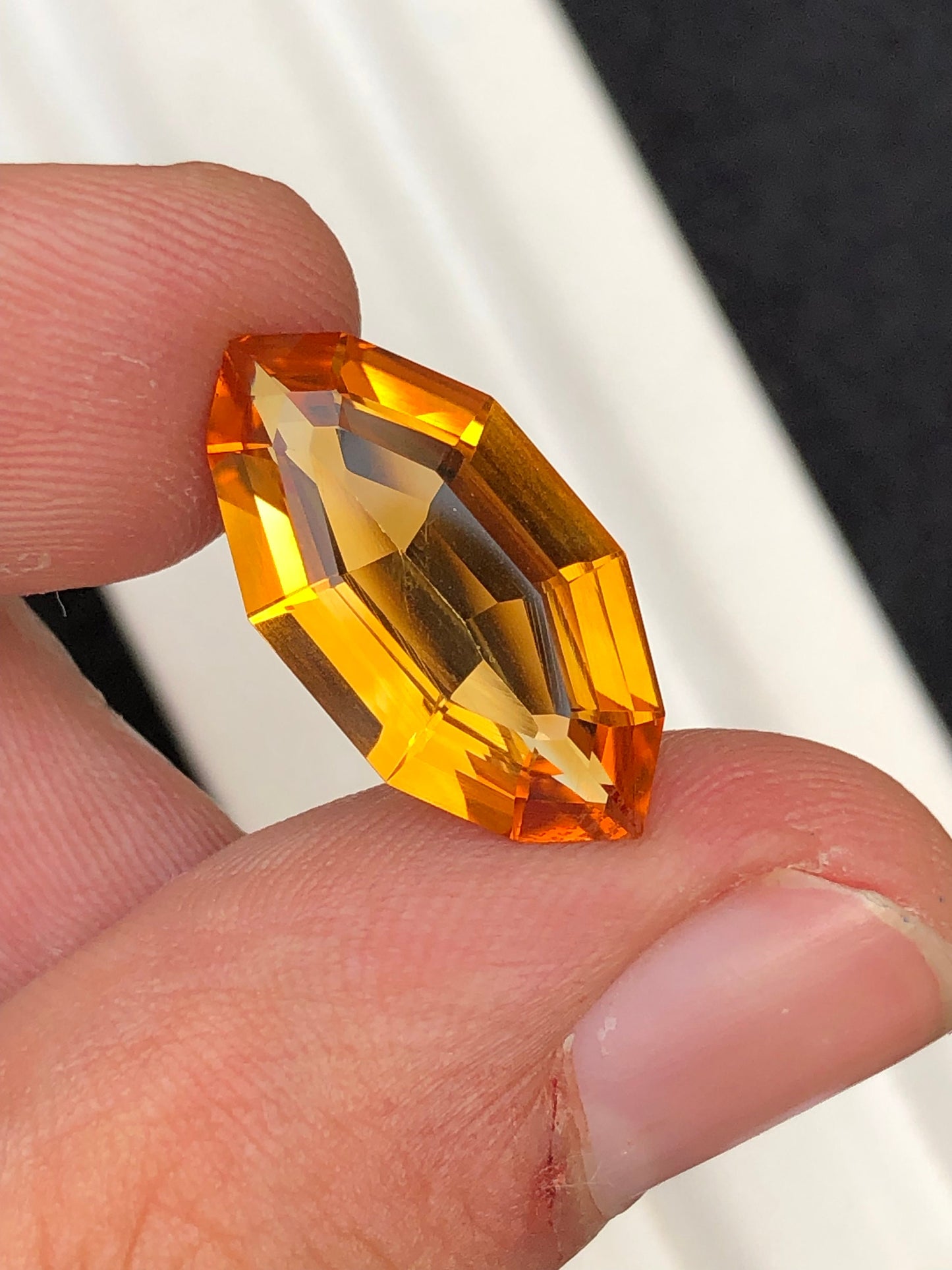 Marquis shape madrine citrine 6.70 carat