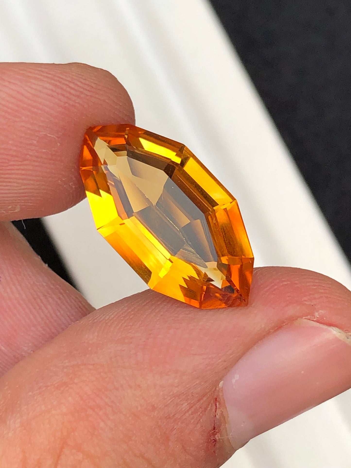 Marquis shape madrine citrine 6.70 carat